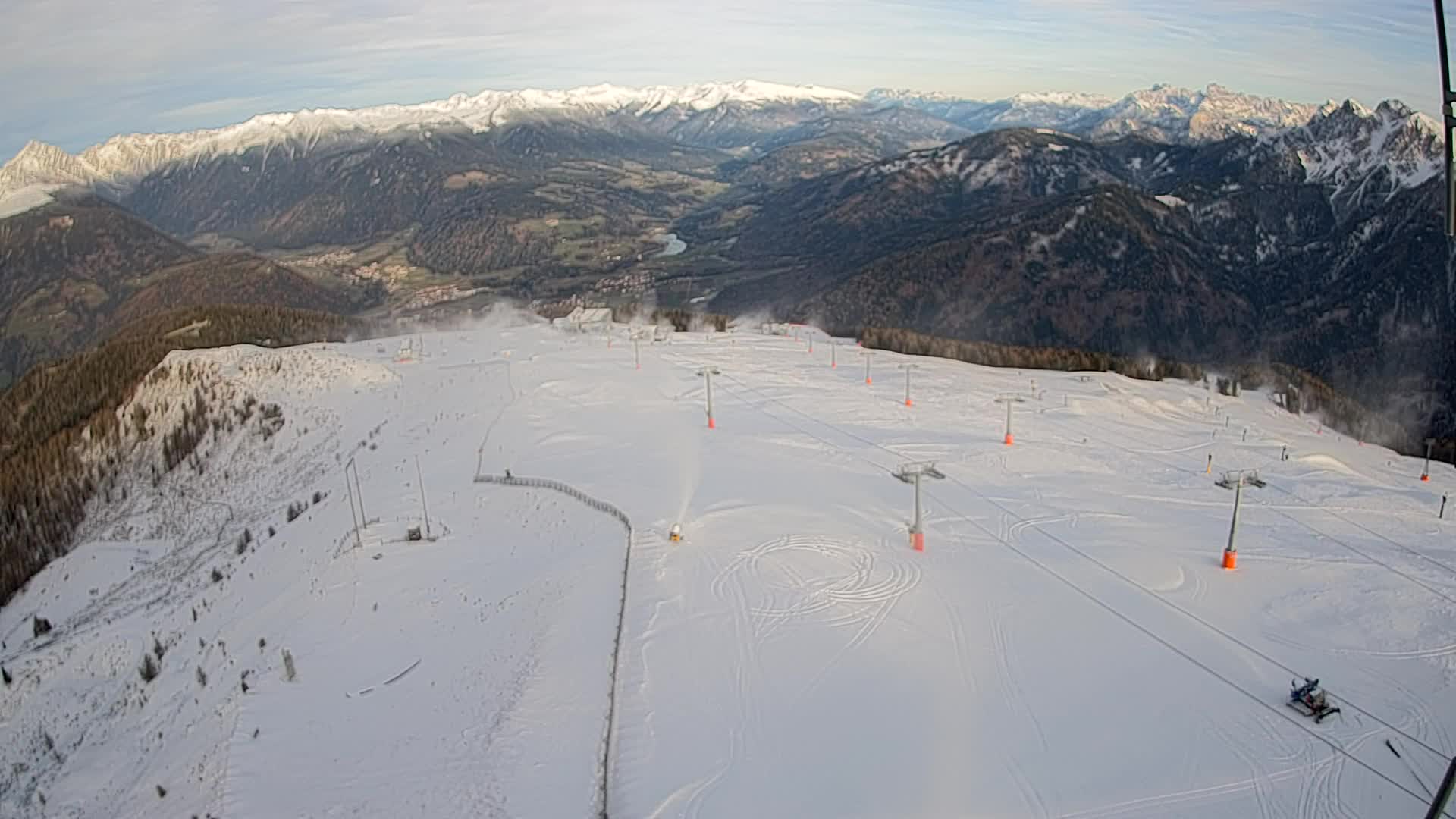 Kronplatz vrh | pogled na Valdaoro – Olang