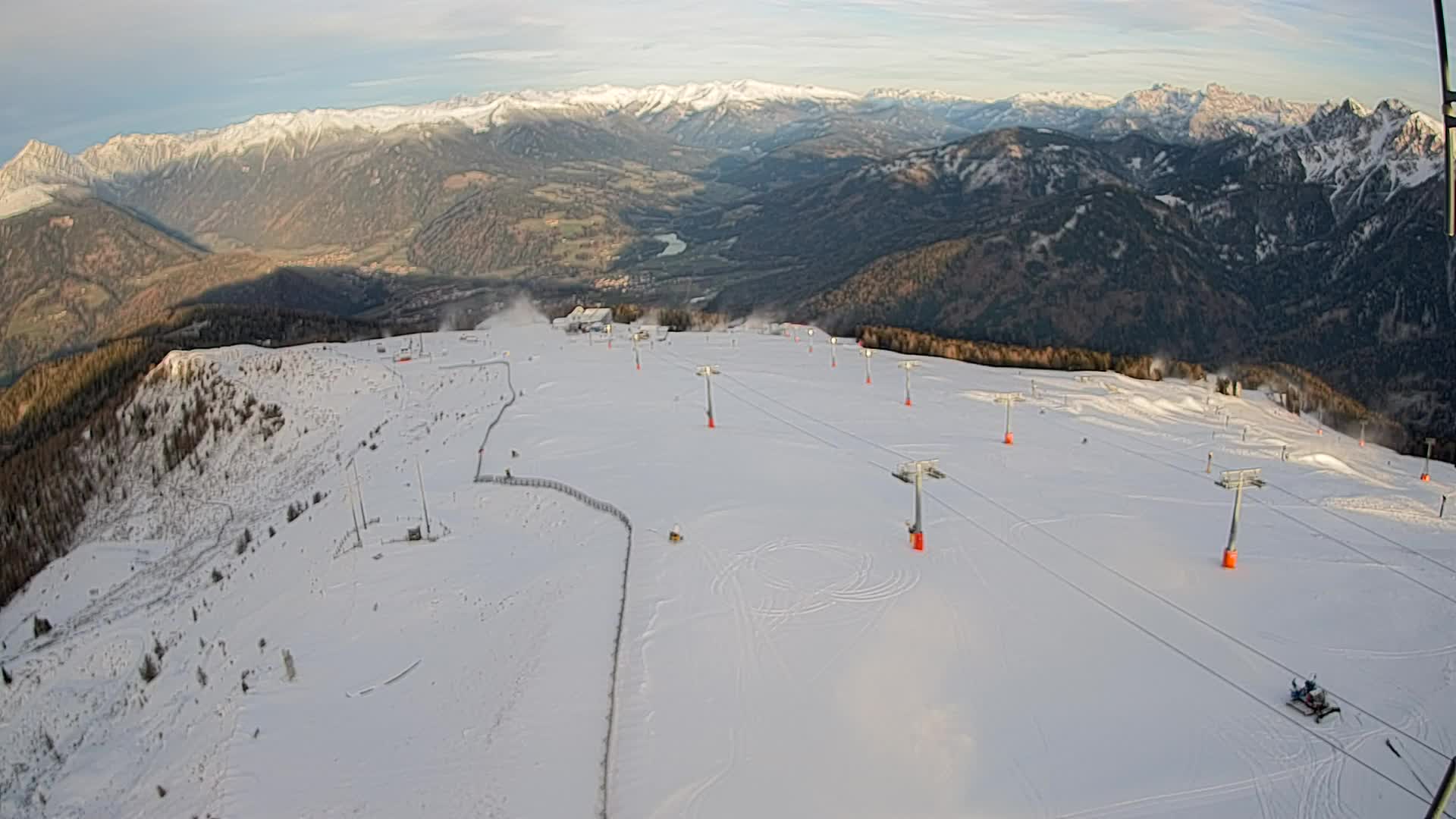 Sommet du Kronplatz | vue sur Valdaora – Olang