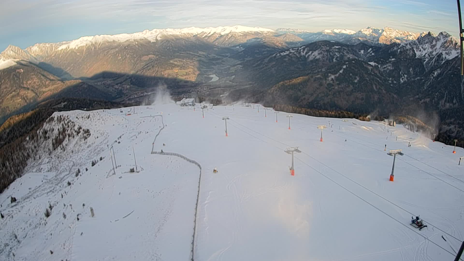 Kronplatz vrh | pogled na Valdaora – Olang