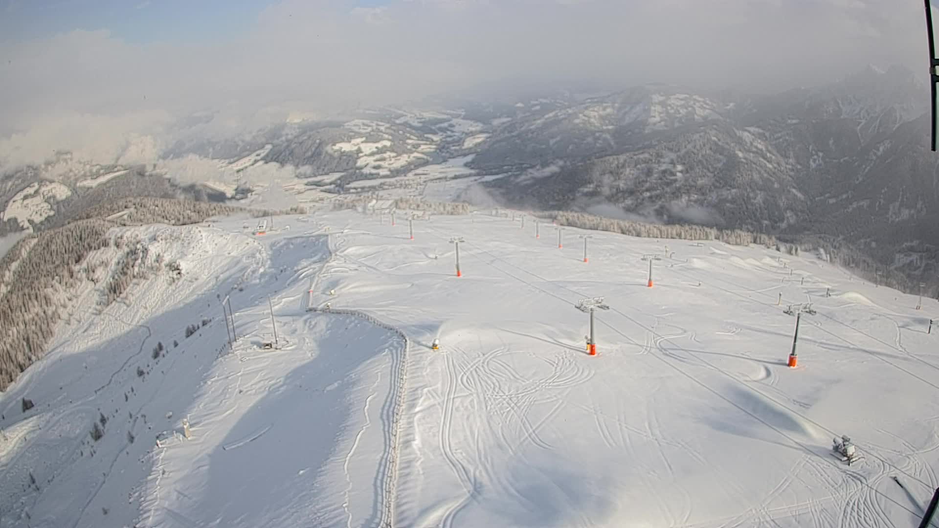 Kronplatz vrh | pogled na Valdaora – Olang