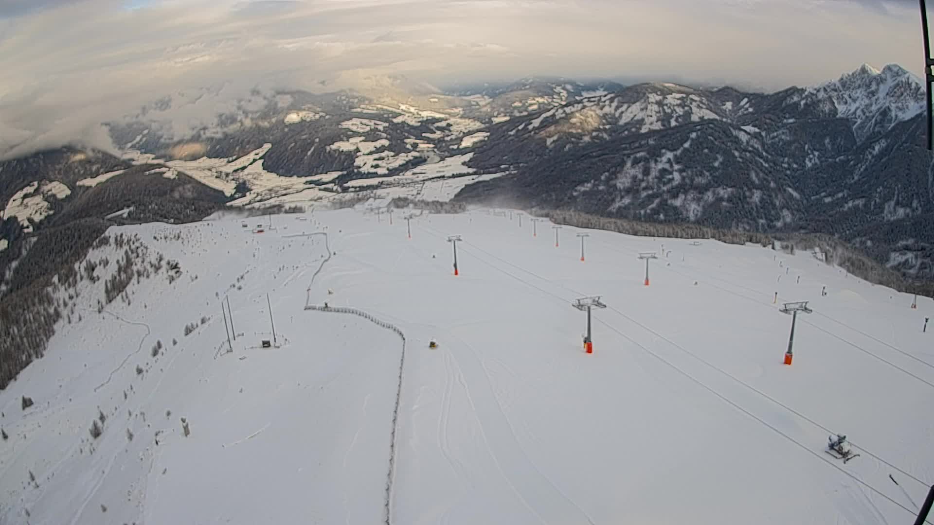 Sommet du Kronplatz | vue sur Valdaora – Olang