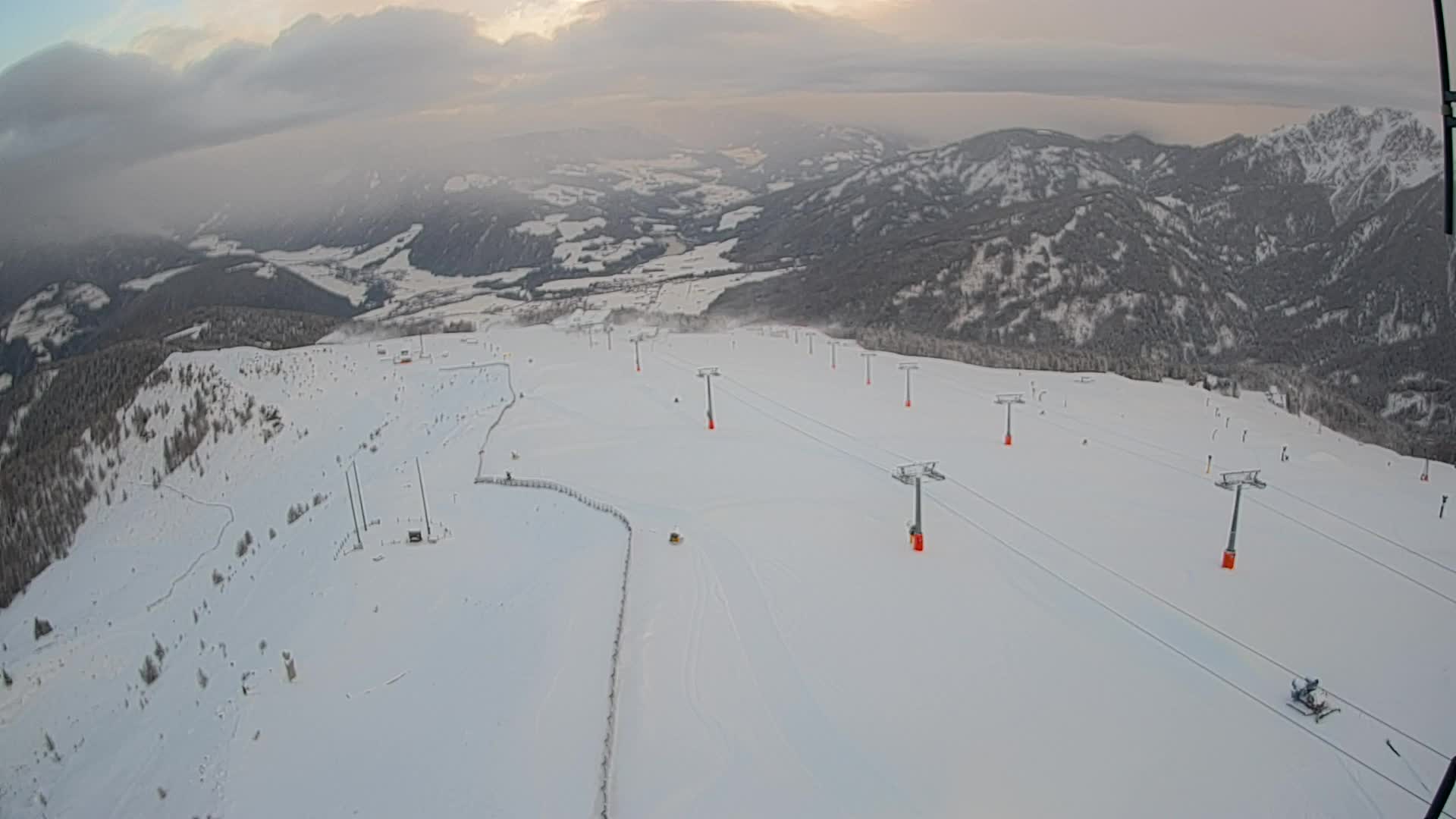 Kronplatz vrh | pogled na Valdaora – Olang