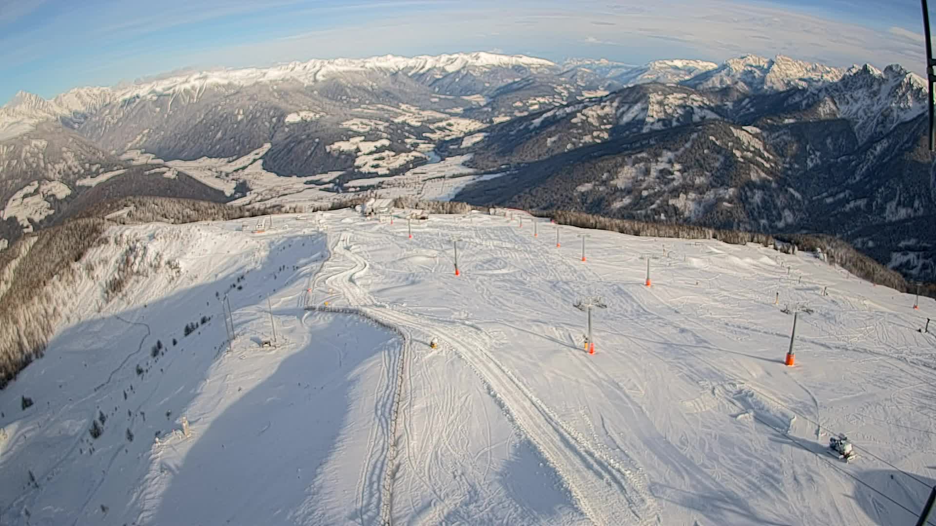 Sommet du Kronplatz | vue sur Valdaora – Olang