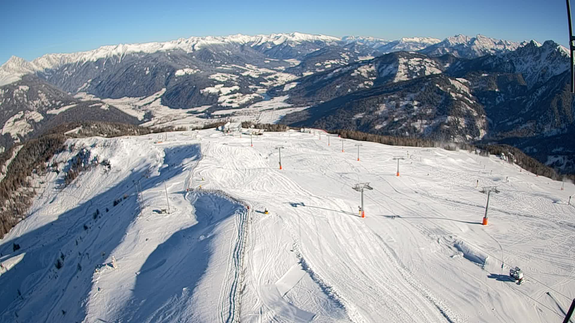 Sommet du Kronplatz | vue sur Valdaora – Olang