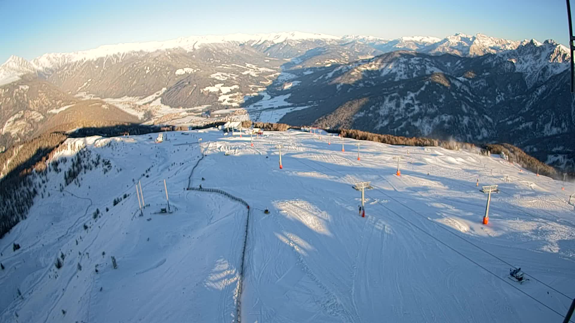 Kronplatz vrh | pogled na Valdaora – Olang