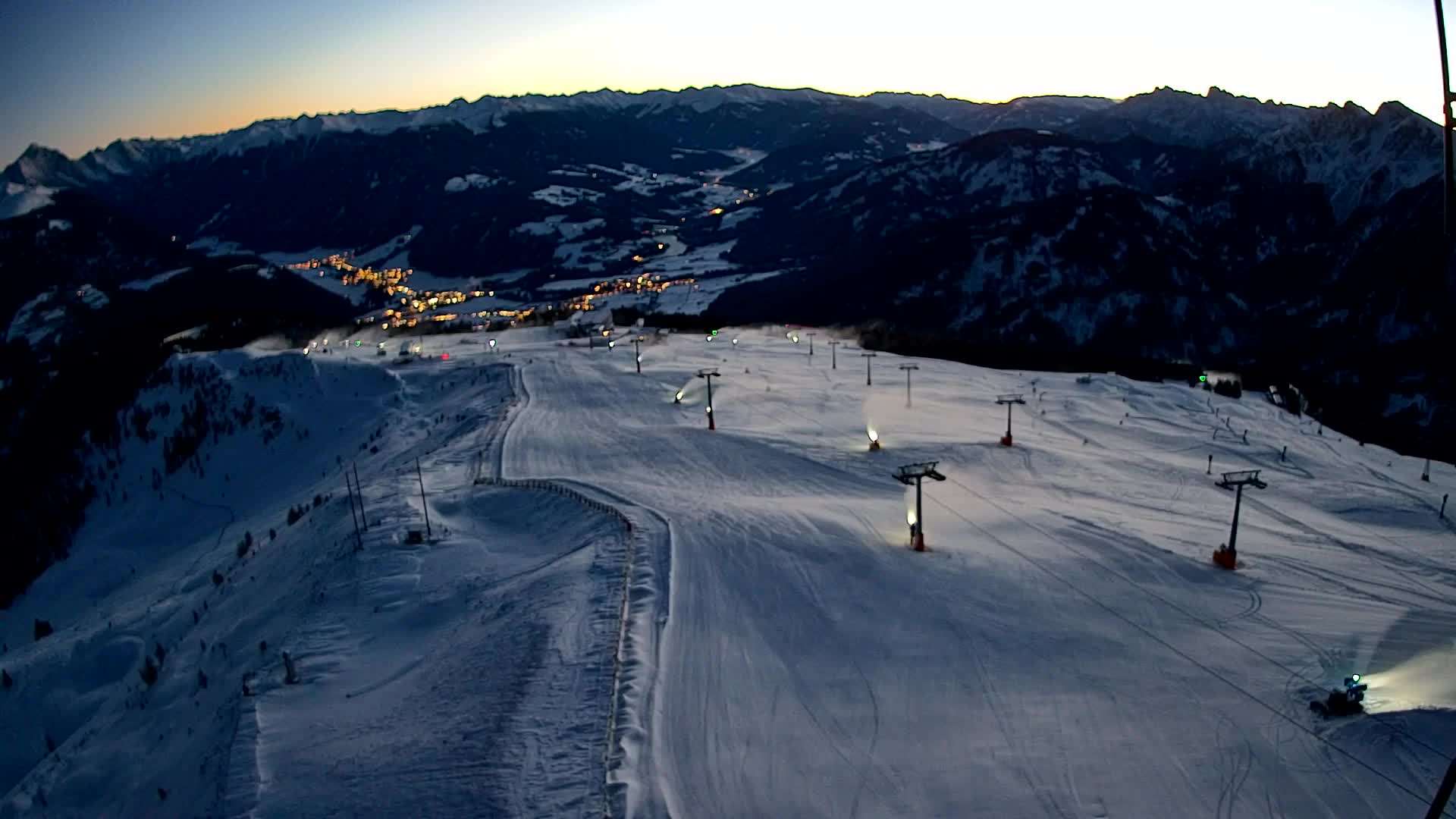 Sommet du Kronplatz | vue sur Valdaora – Olang