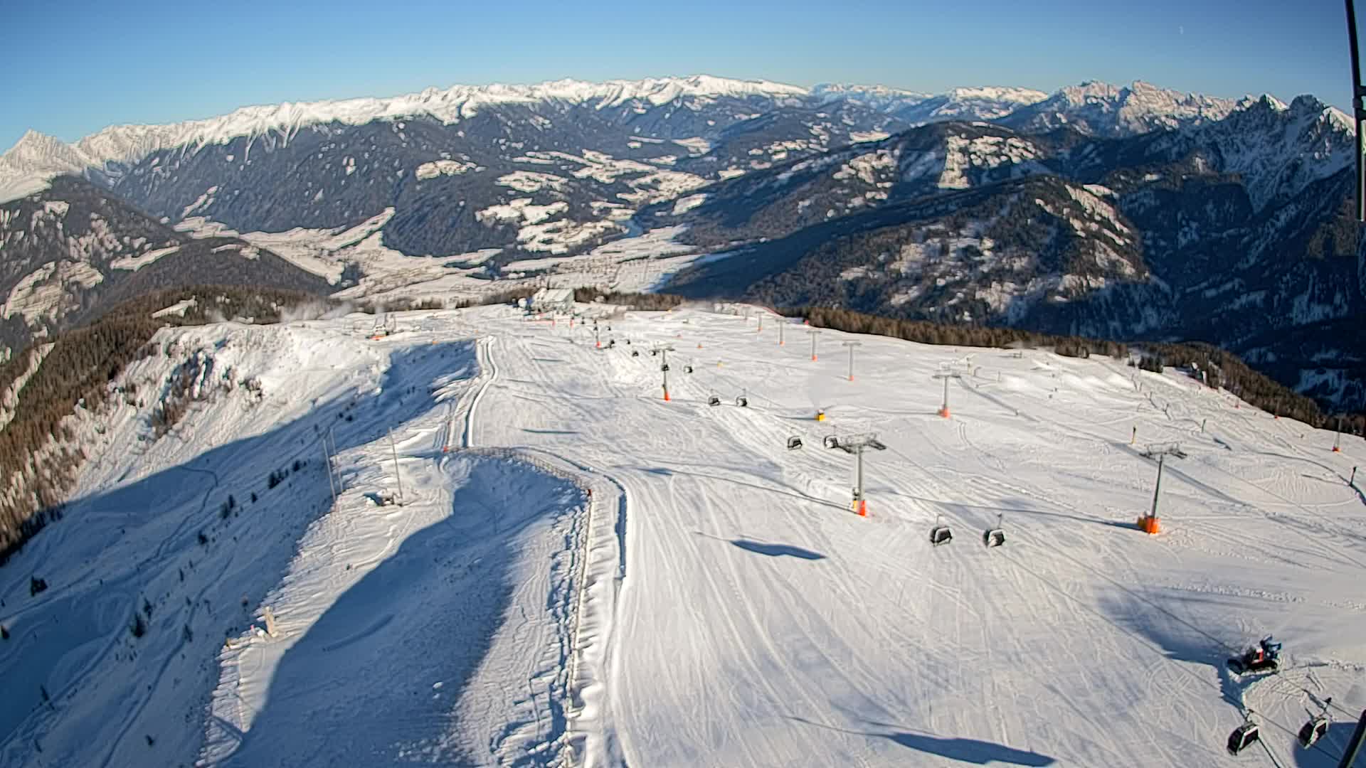 Sommet du Kronplatz | vue sur Valdaora – Olang