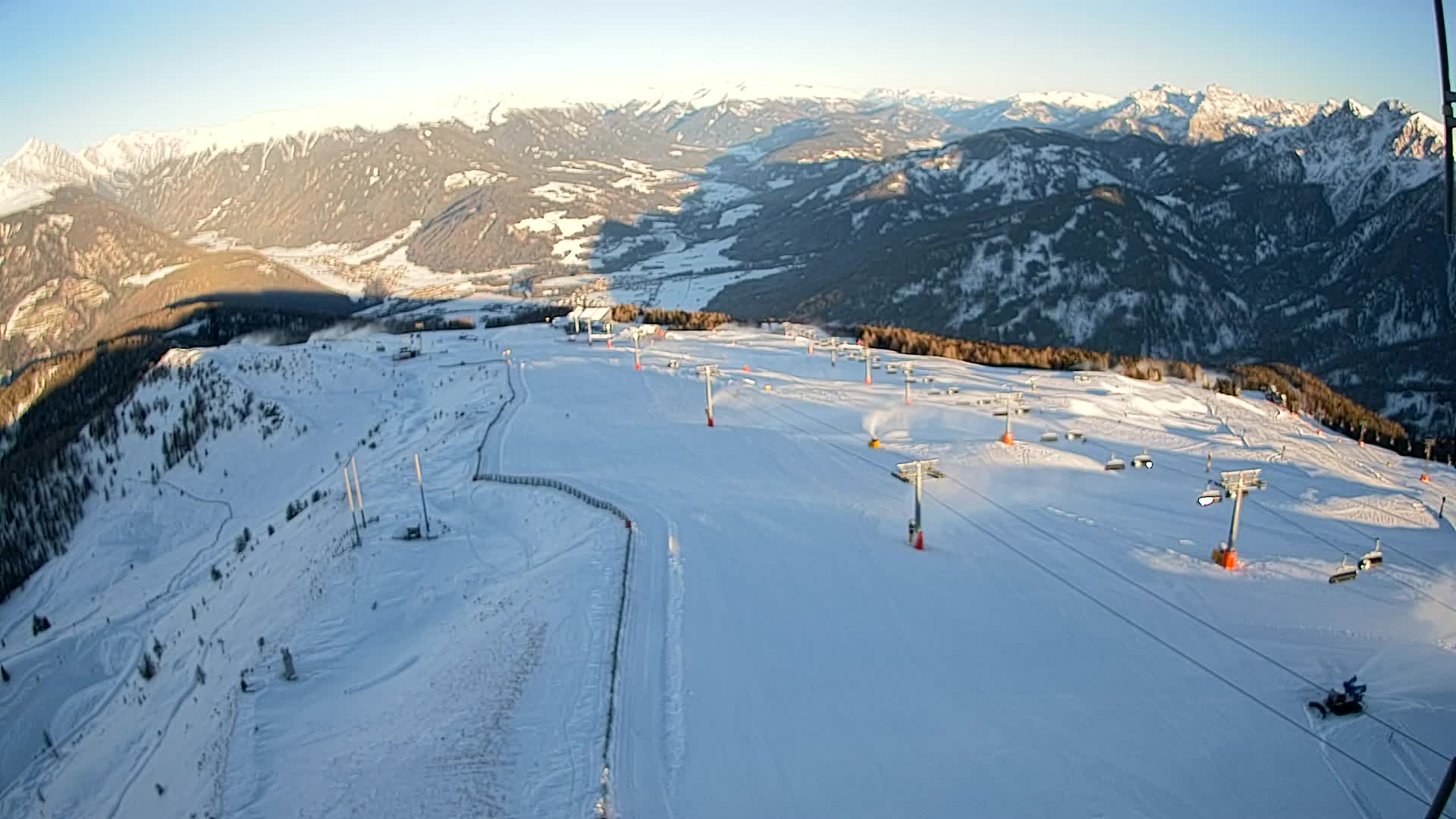 Sommet du Kronplatz | vue sur Valdaora – Olang