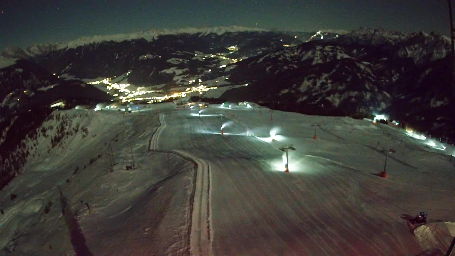 Kronplatz-Gipfel | Blick nach Olang – Valdaora