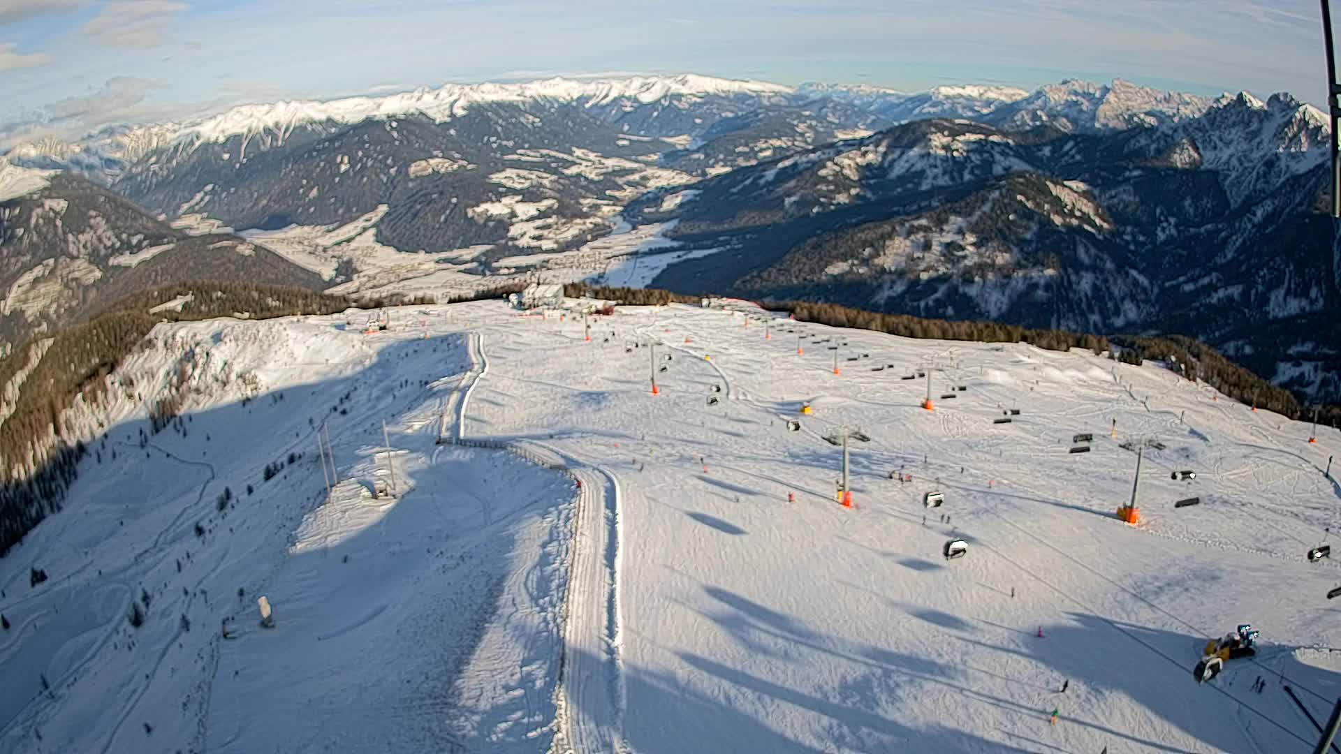 Kronplatz vrh | pogled na Valdaora – Olang