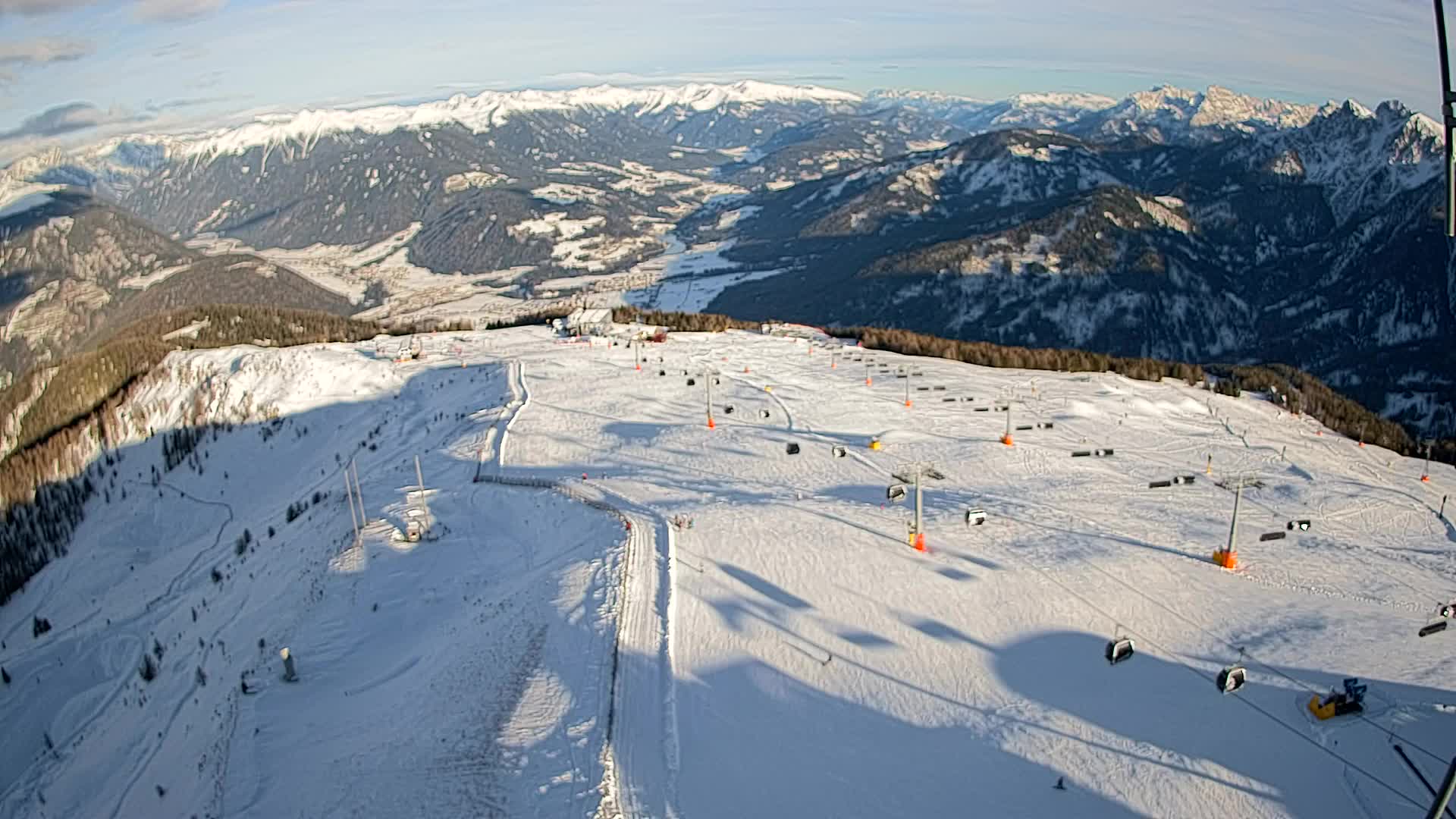 Kronplatz vrh | pogled na Valdaora – Olang
