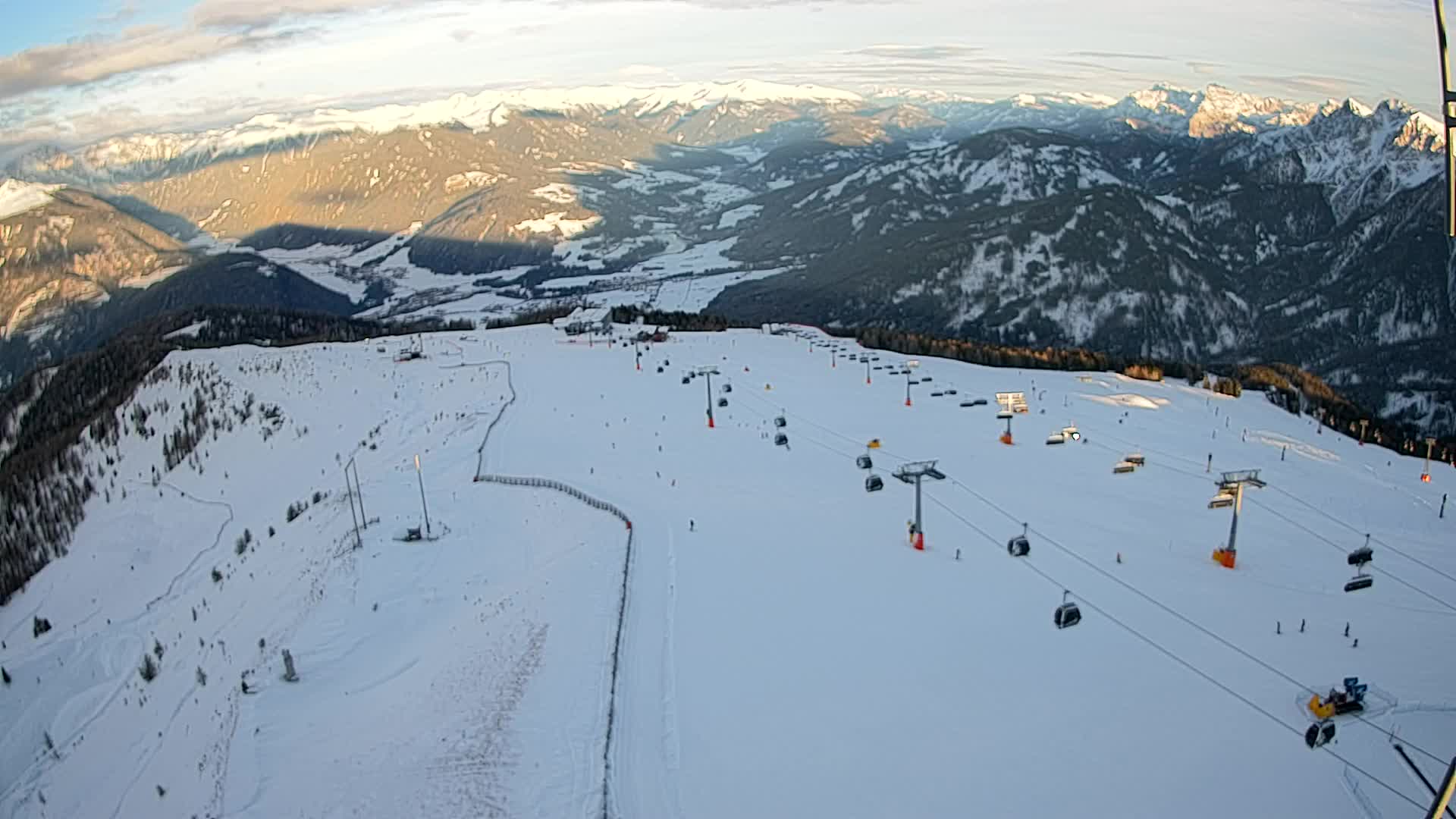 Kronplatz vrh | pogled na Valdaora – Olang