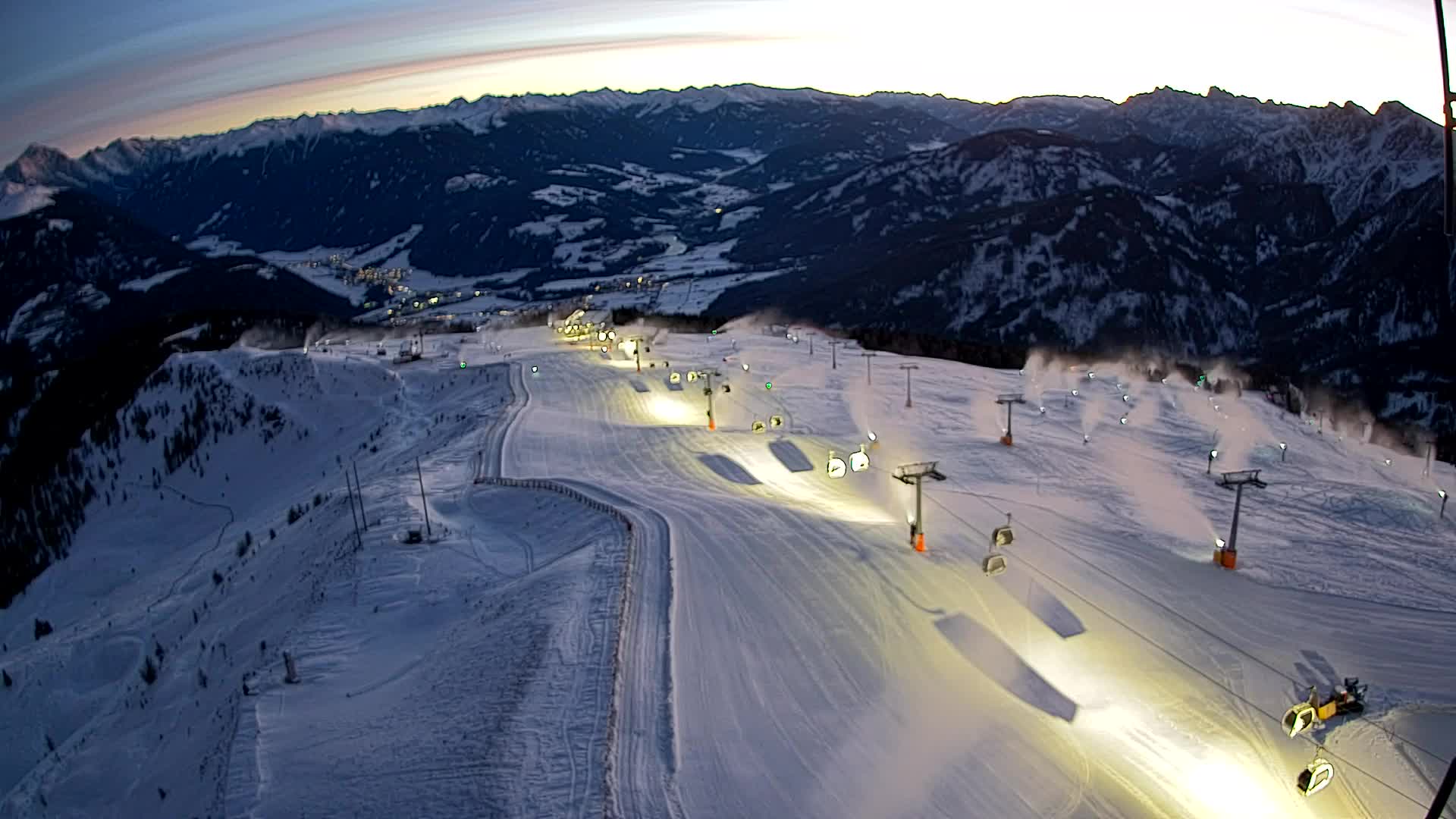 Kronplatz vrh | pogled na Valdaoro – Olang