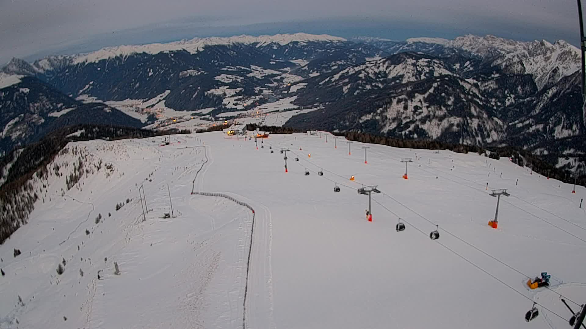 Kronplatz vrh | pogled na Valdaora – Olang