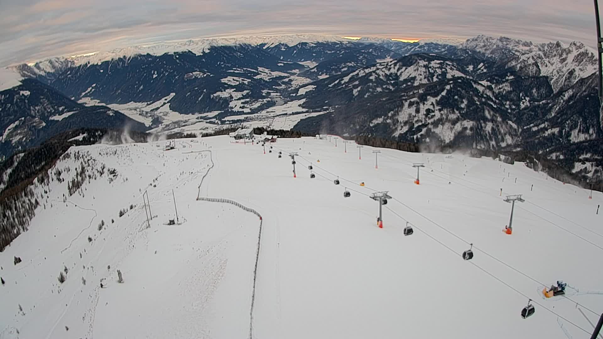 Sommet du Kronplatz | vue sur Valdaora – Olang
