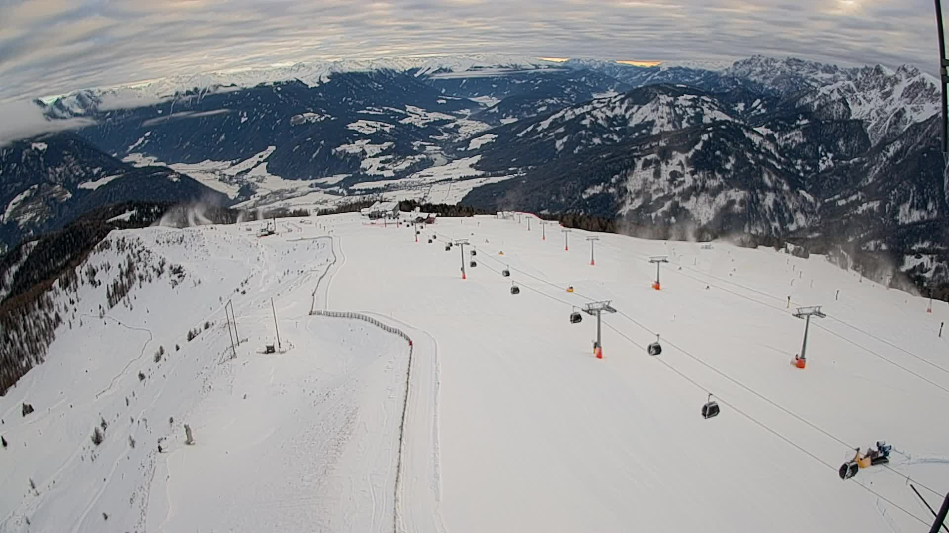 Sommet du Kronplatz | vue sur Valdaora – Olang