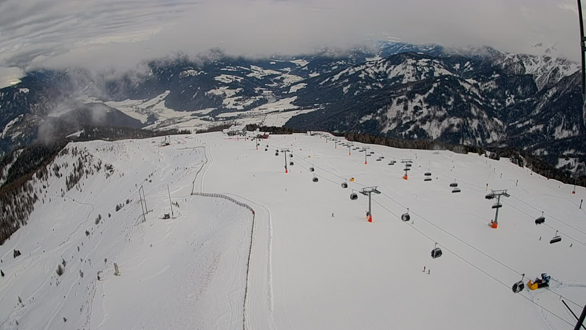 Sommet du Kronplatz | vue sur Valdaora – Olang