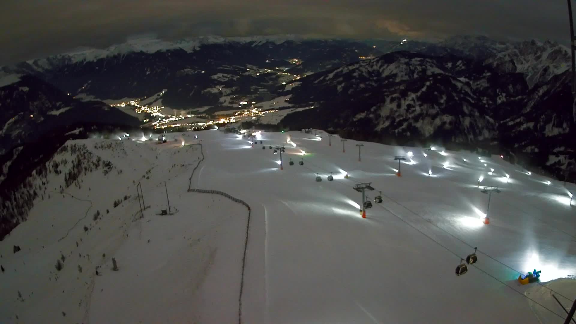 Kronplatz vrh | pogled na Valdaora – Olang