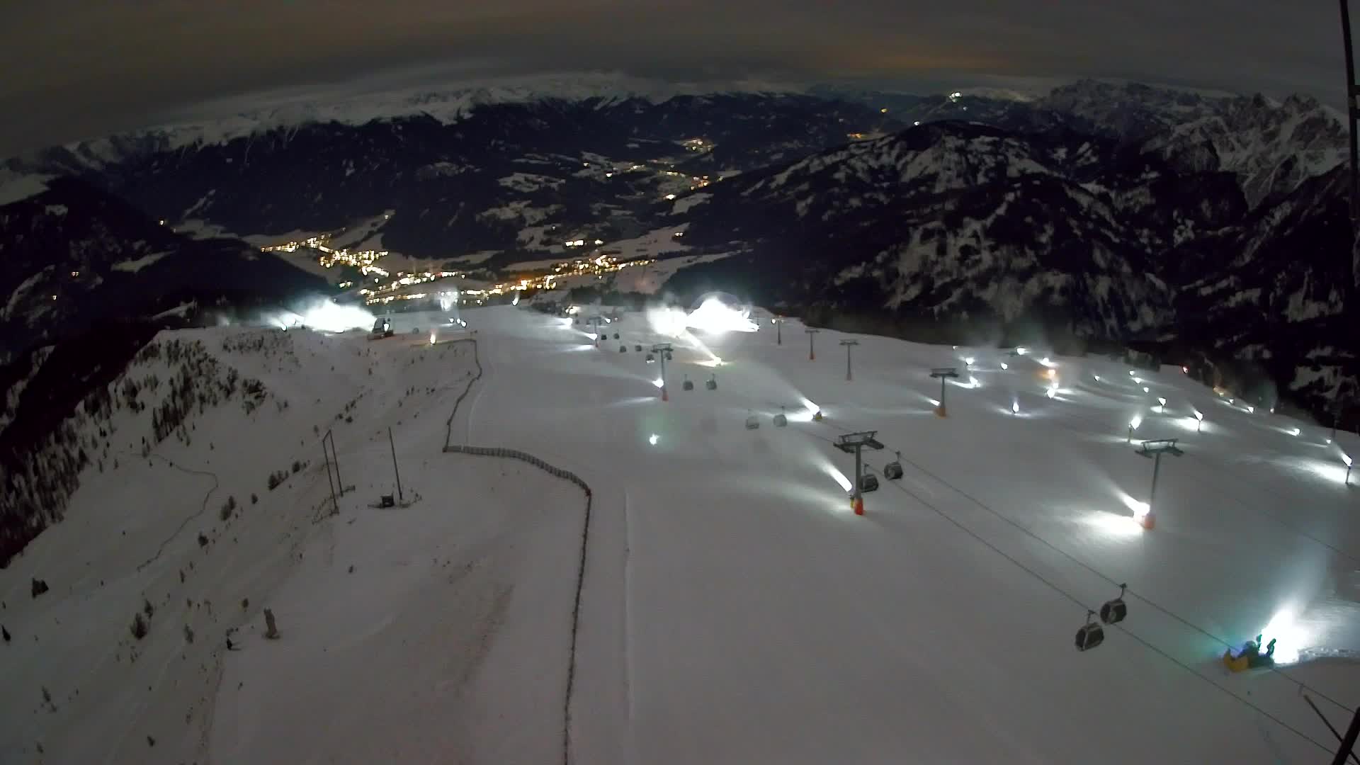 Kronplatz-Gipfel | Blick nach Olang – Valdaora