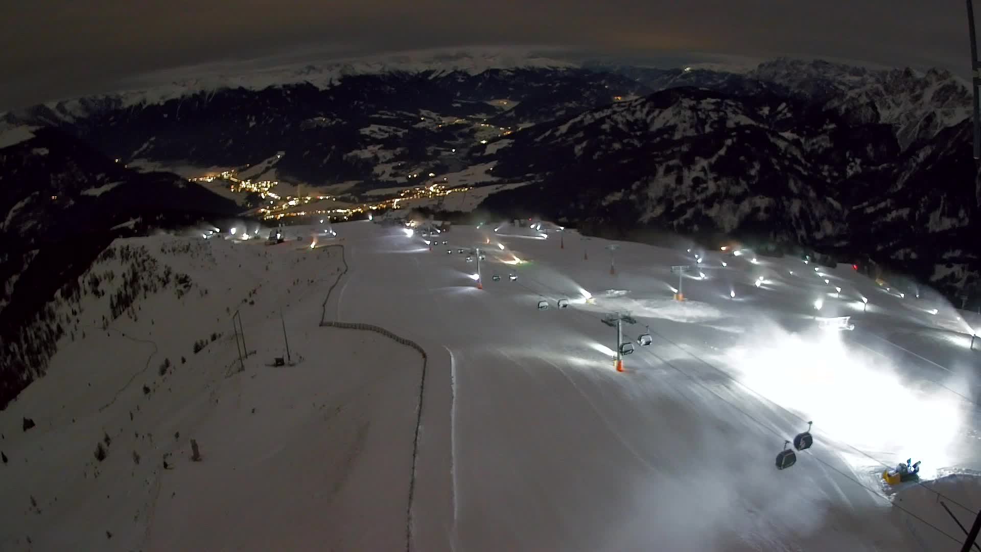 Kronplatz-Gipfel | Blick nach Olang – Valdaora