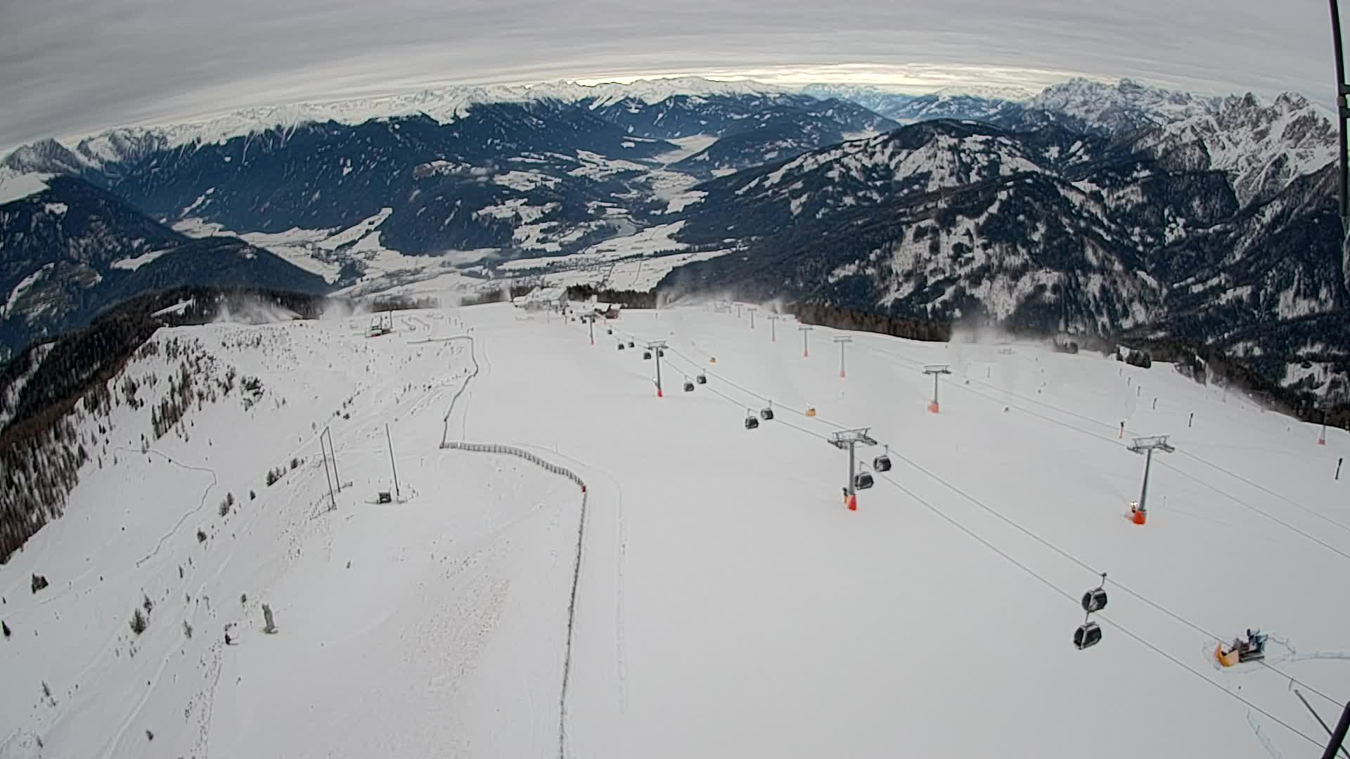 Kronplatz vrh | pogled na Valdaora – Olang