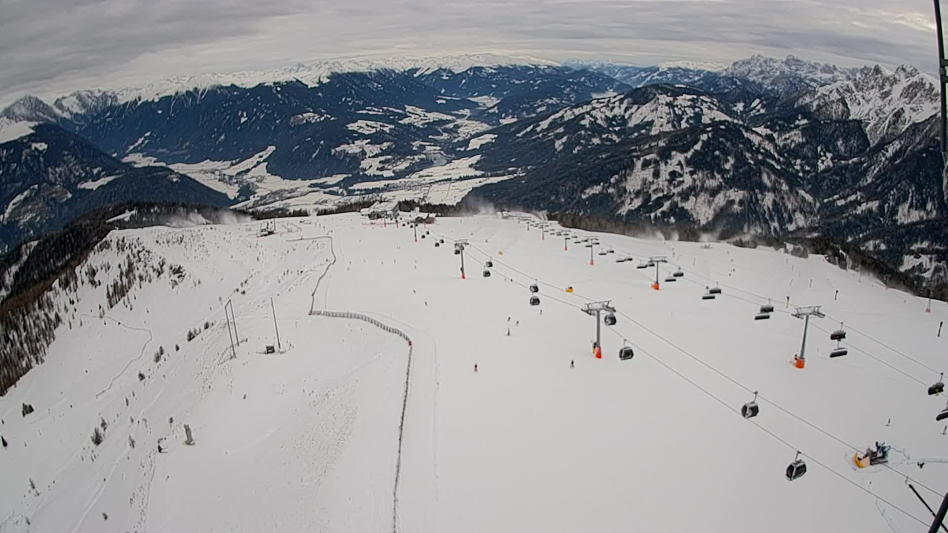 Sommet du Kronplatz | vue sur Valdaora – Olang