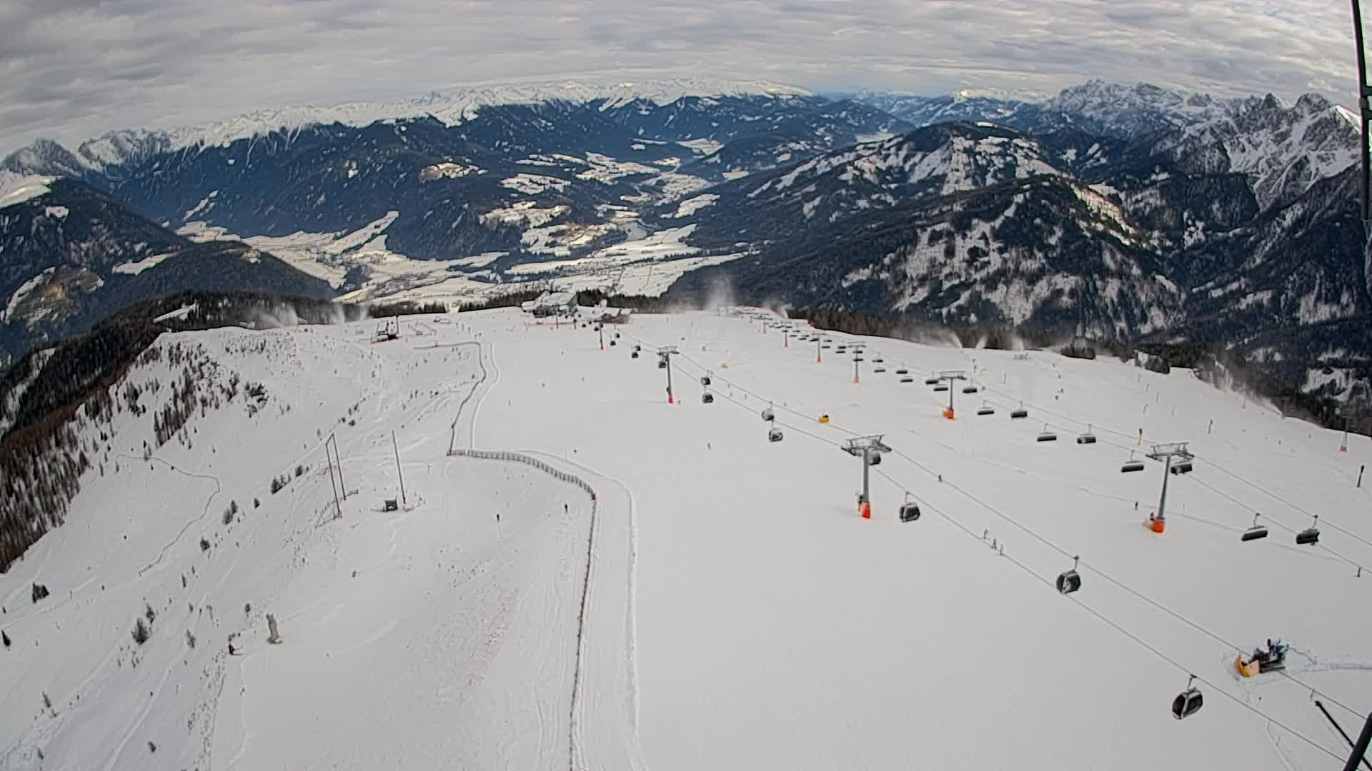 Sommet du Kronplatz | vue sur Valdaora – Olang