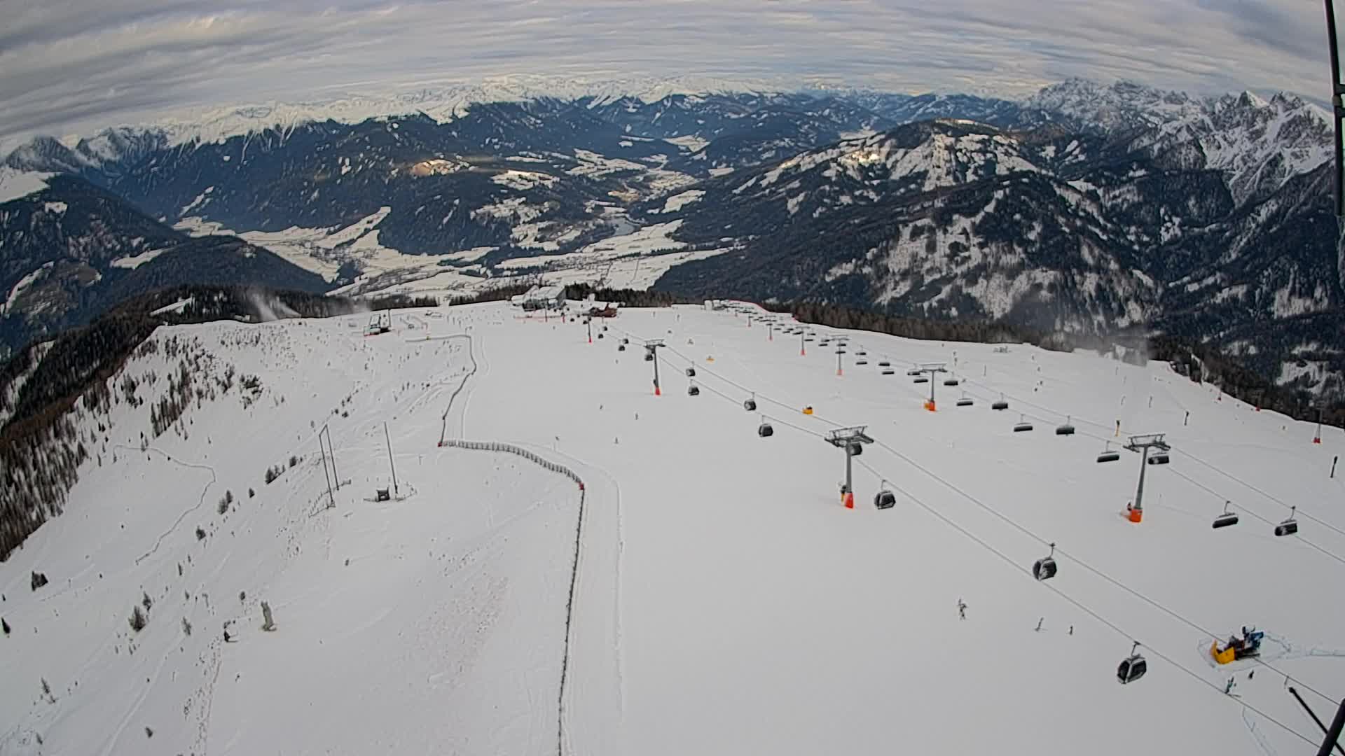 Kronplatz vrh | pogled na Valdaora – Olang