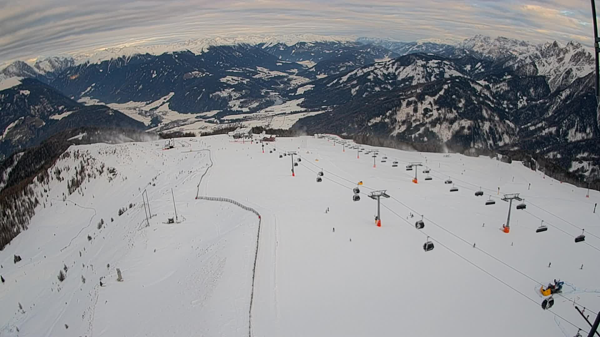 Sommet du Kronplatz | vue sur Valdaora – Olang
