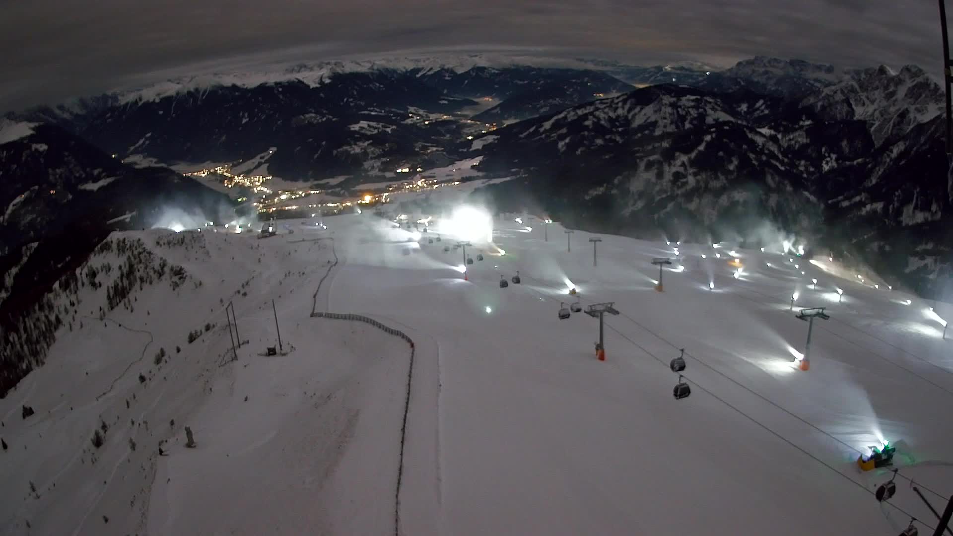 Kronplatz vrh | pogled na Valdaora – Olang