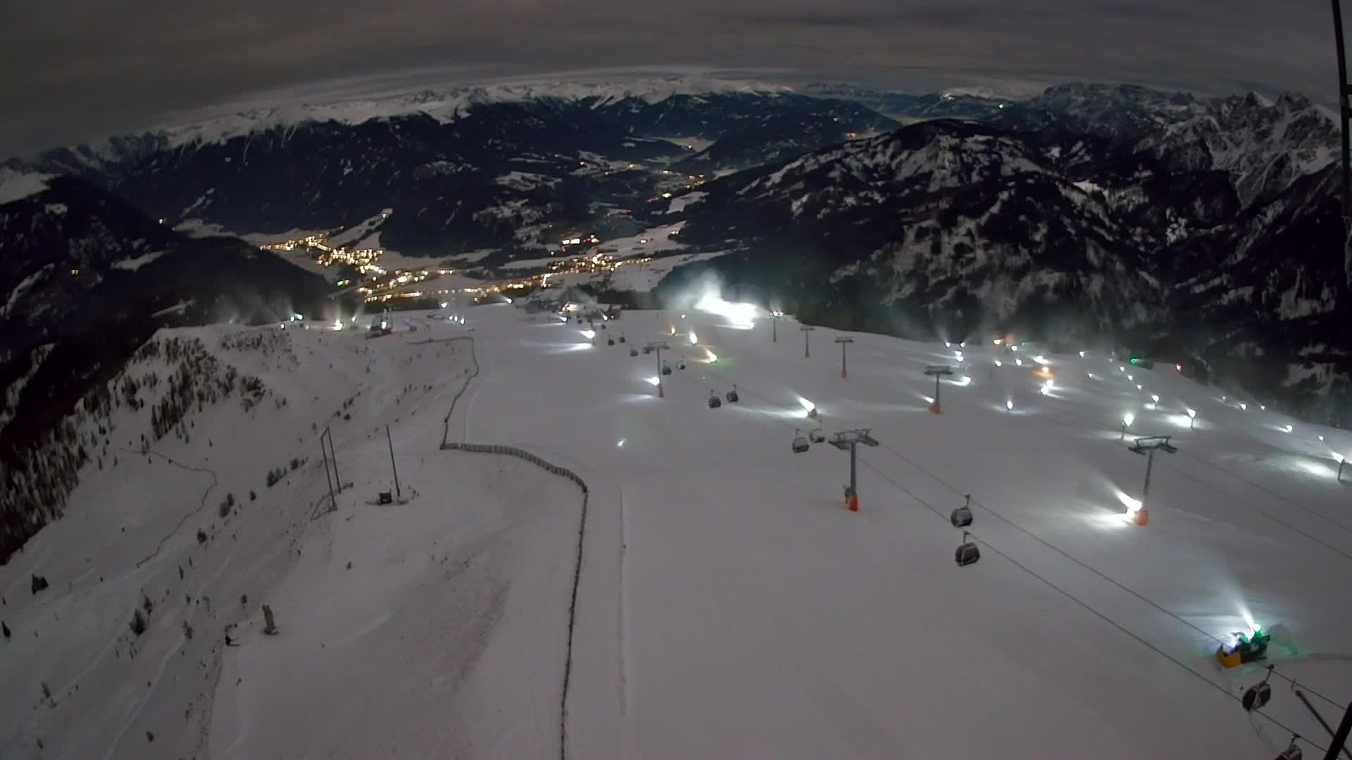 Kronplatz-Gipfel | Blick nach Olang – Valdaora