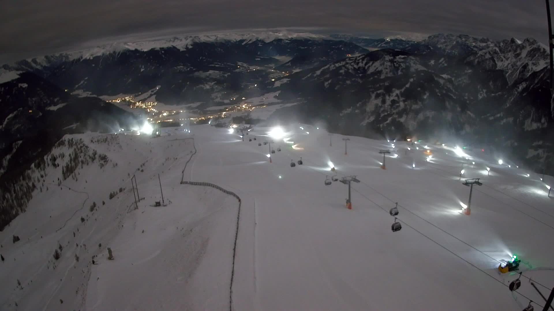 Kronplatz-Gipfel | Blick nach Olang – Valdaora