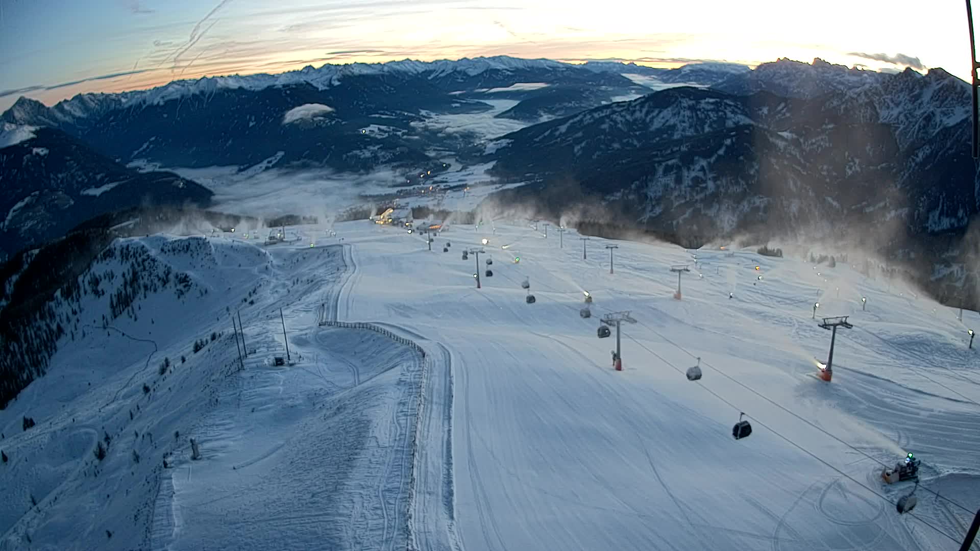 Kronplatz vrh | pogled na Valdaoro – Olang