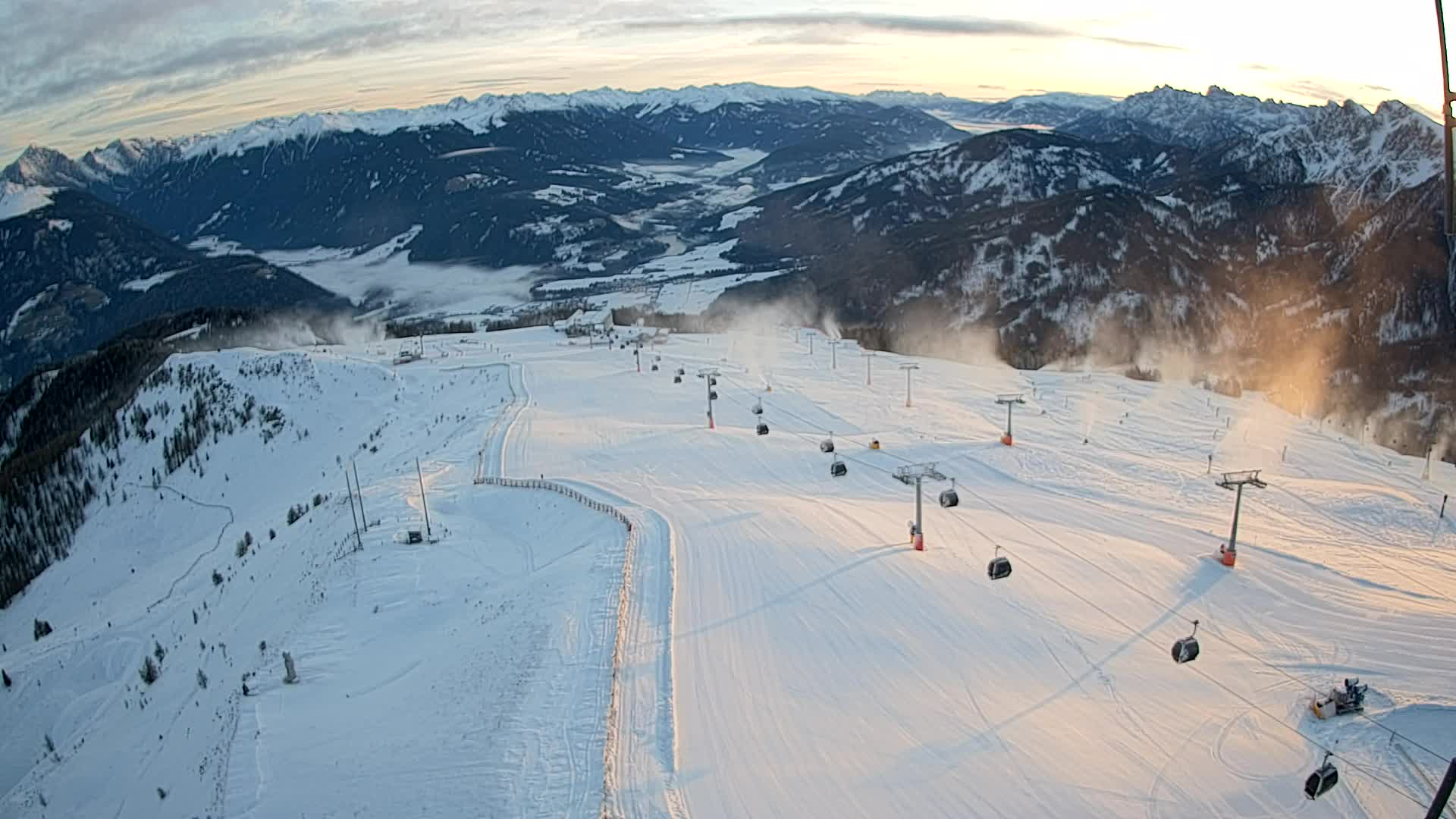 Sommet du Kronplatz | vue sur Valdaora – Olang