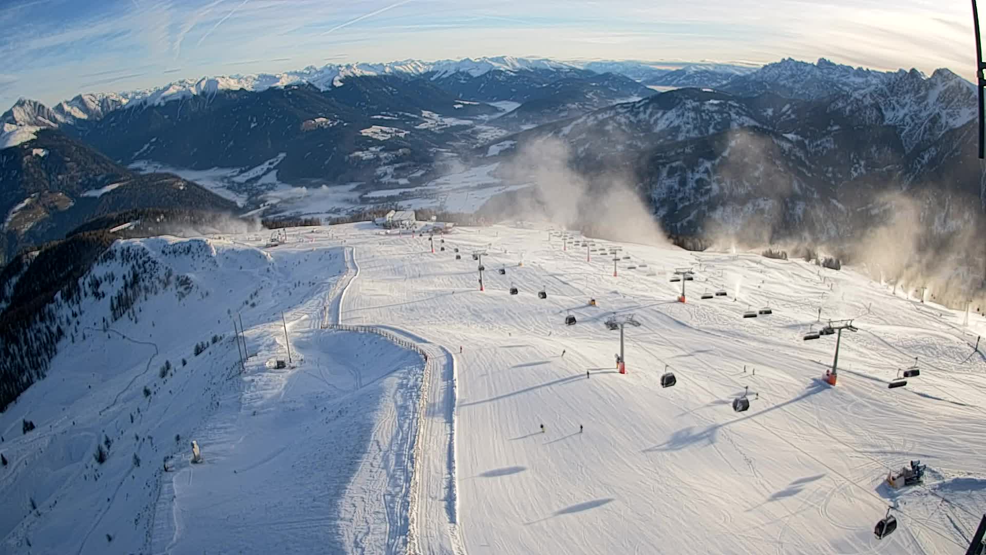 Kronplatz vrh | pogled na Valdaora – Olang
