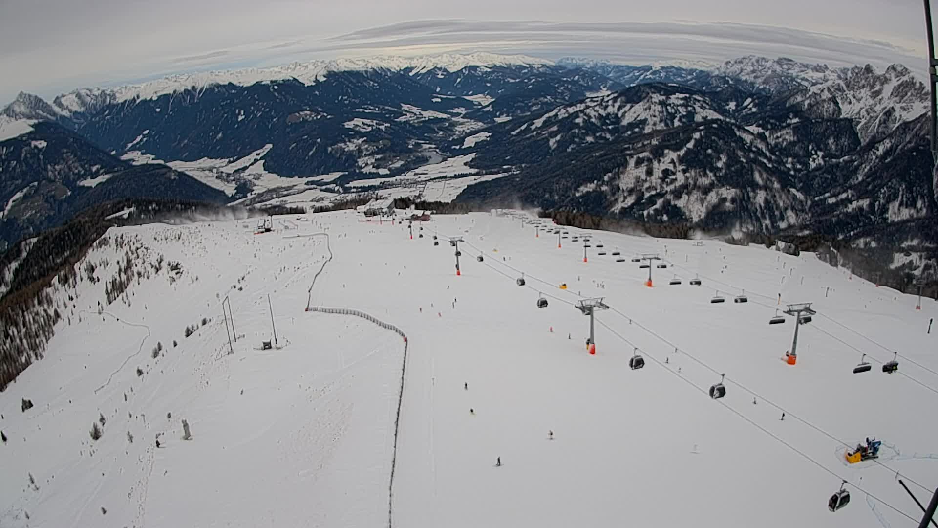 Kronplatz vrh | pogled na Valdaora – Olang