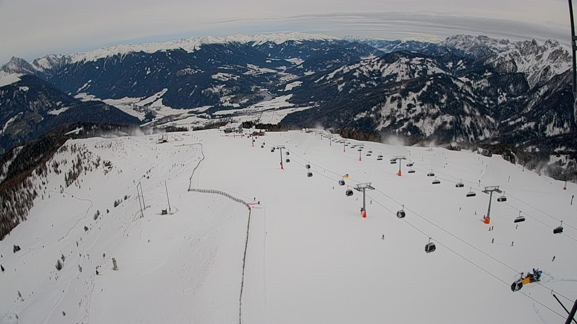 Kronplatz vrh | pogled na Valdaora – Olang