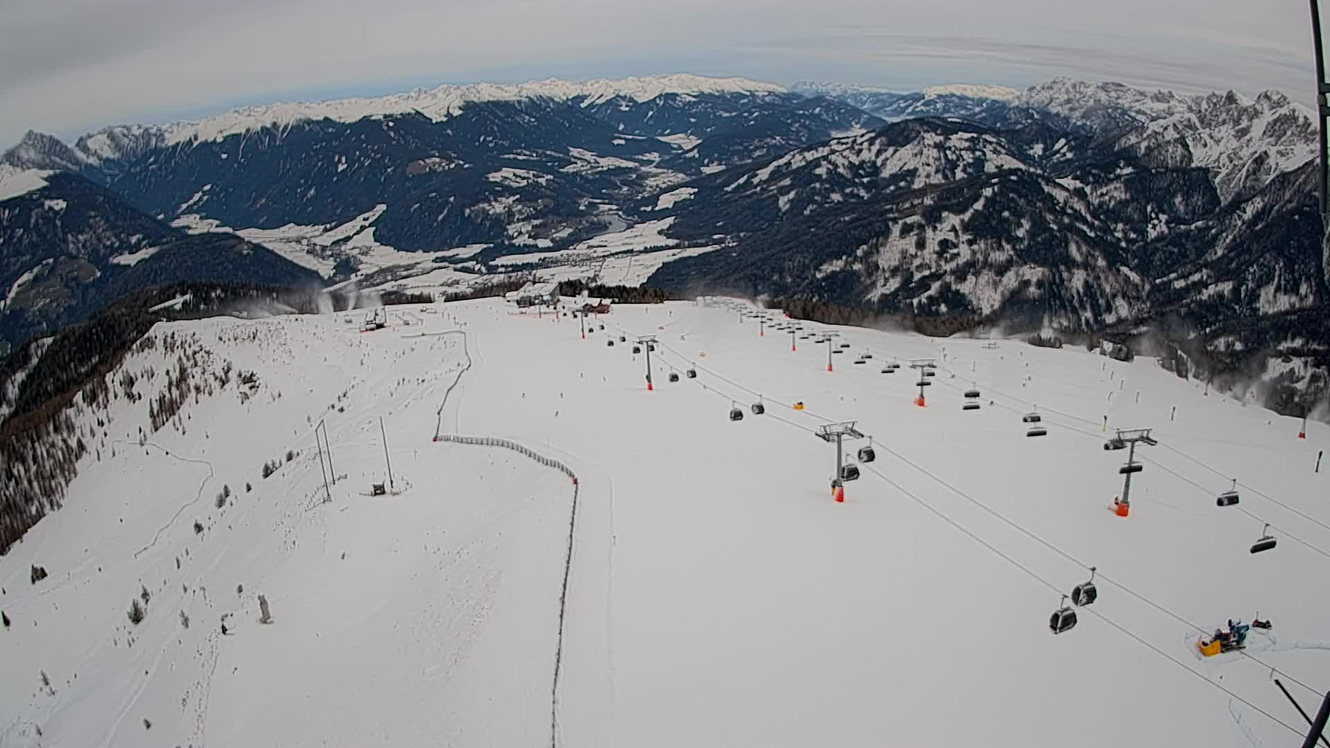 Kronplatz vrh | pogled na Valdaora – Olang