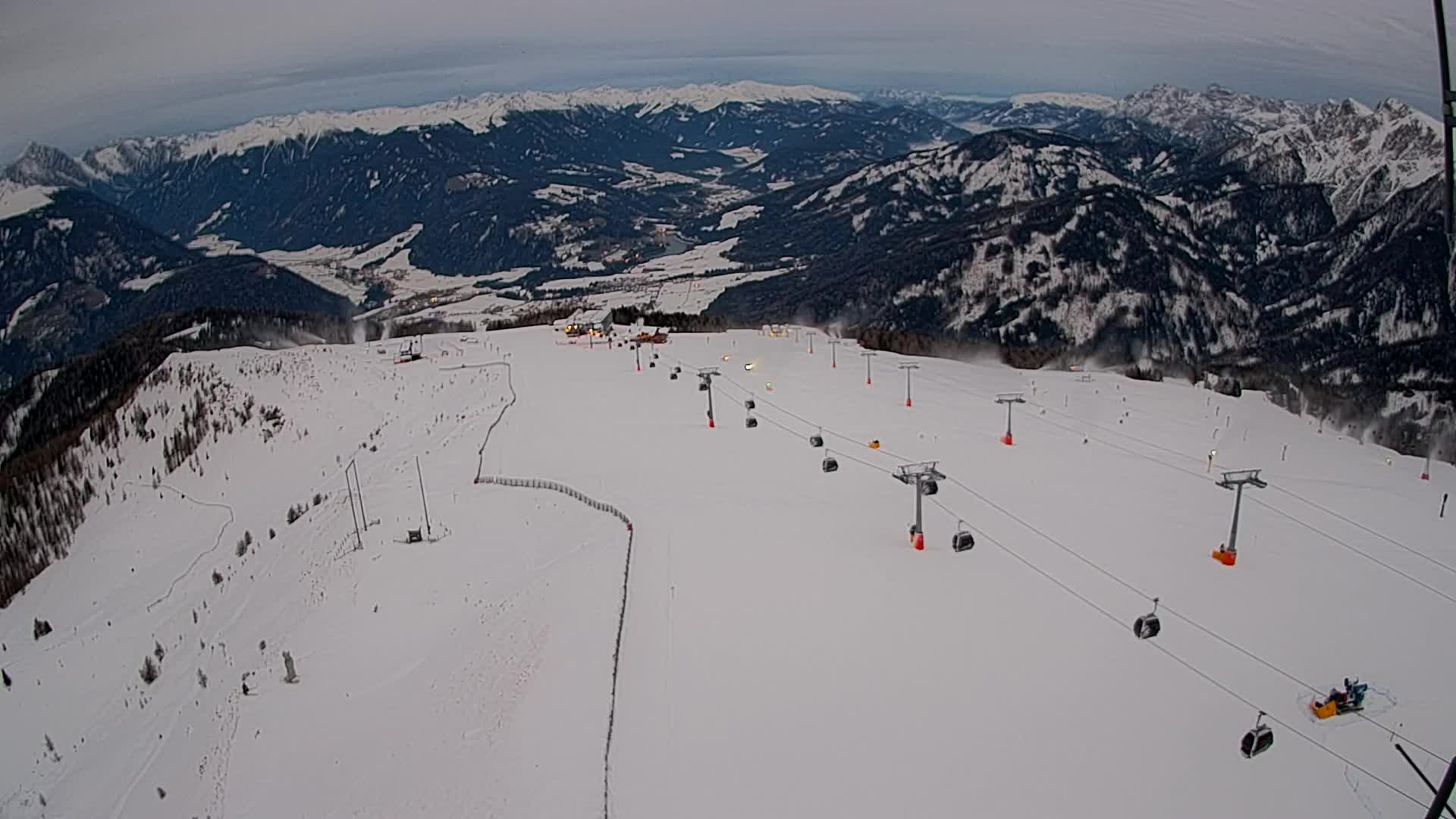 Kronplatz vrh | pogled na Valdaora – Olang