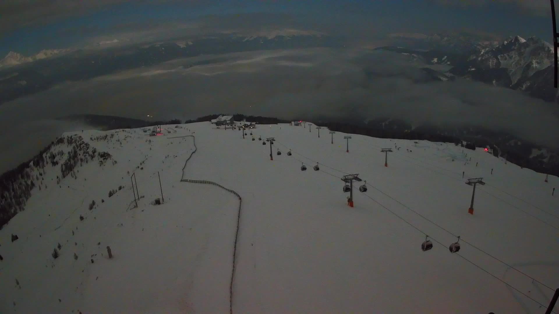 Sommet du Kronplatz | vue sur Valdaora – Olang