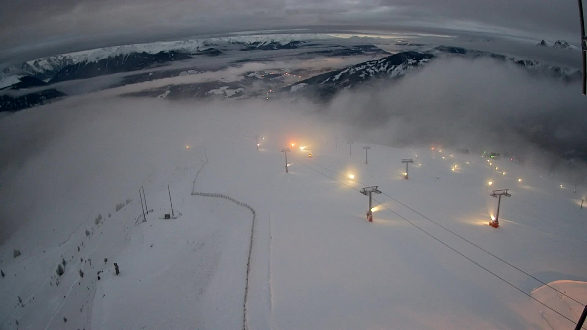 Sommet du Kronplatz | vue sur Valdaora – Olang