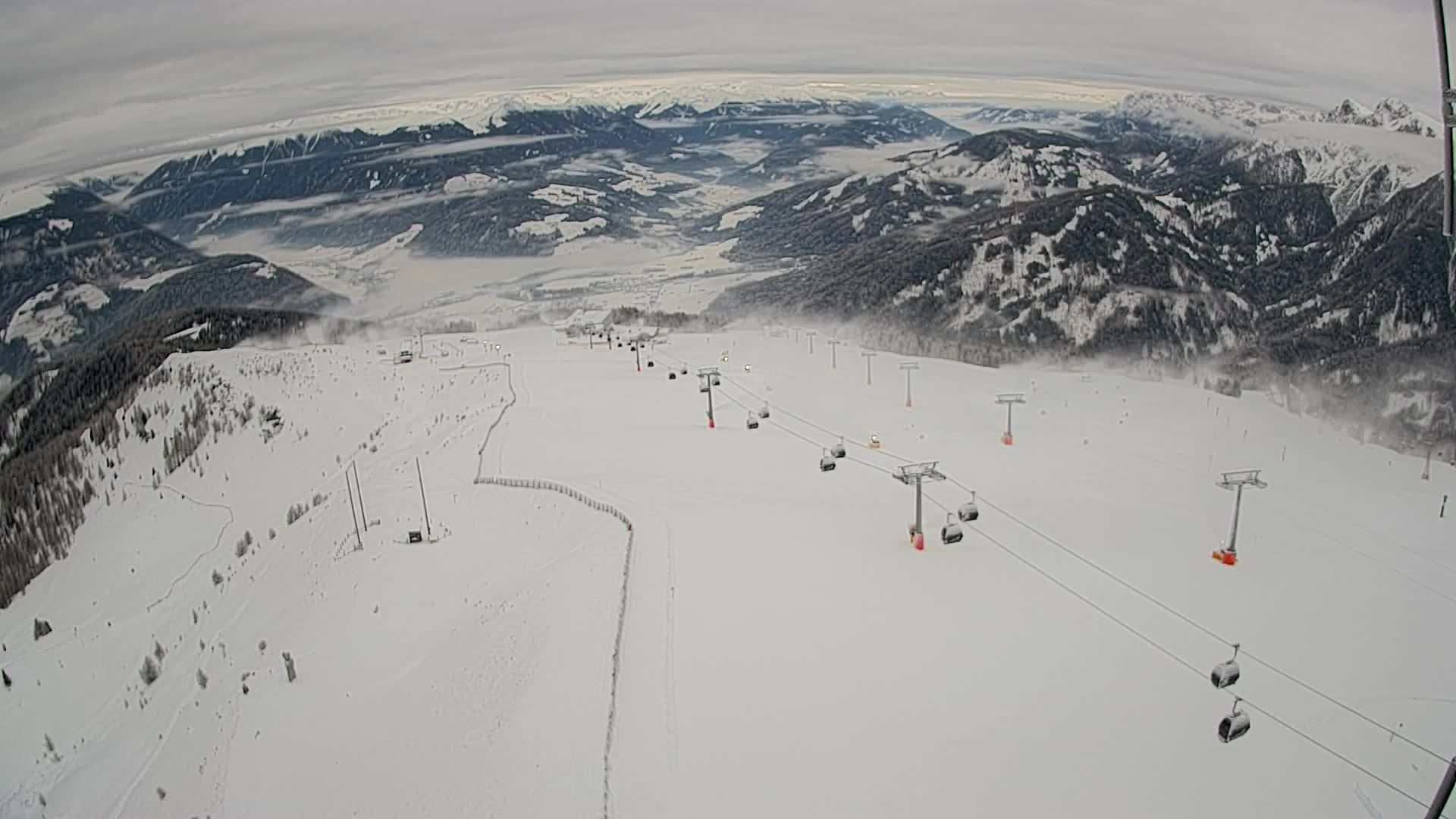 Sommet du Kronplatz | vue sur Valdaora – Olang