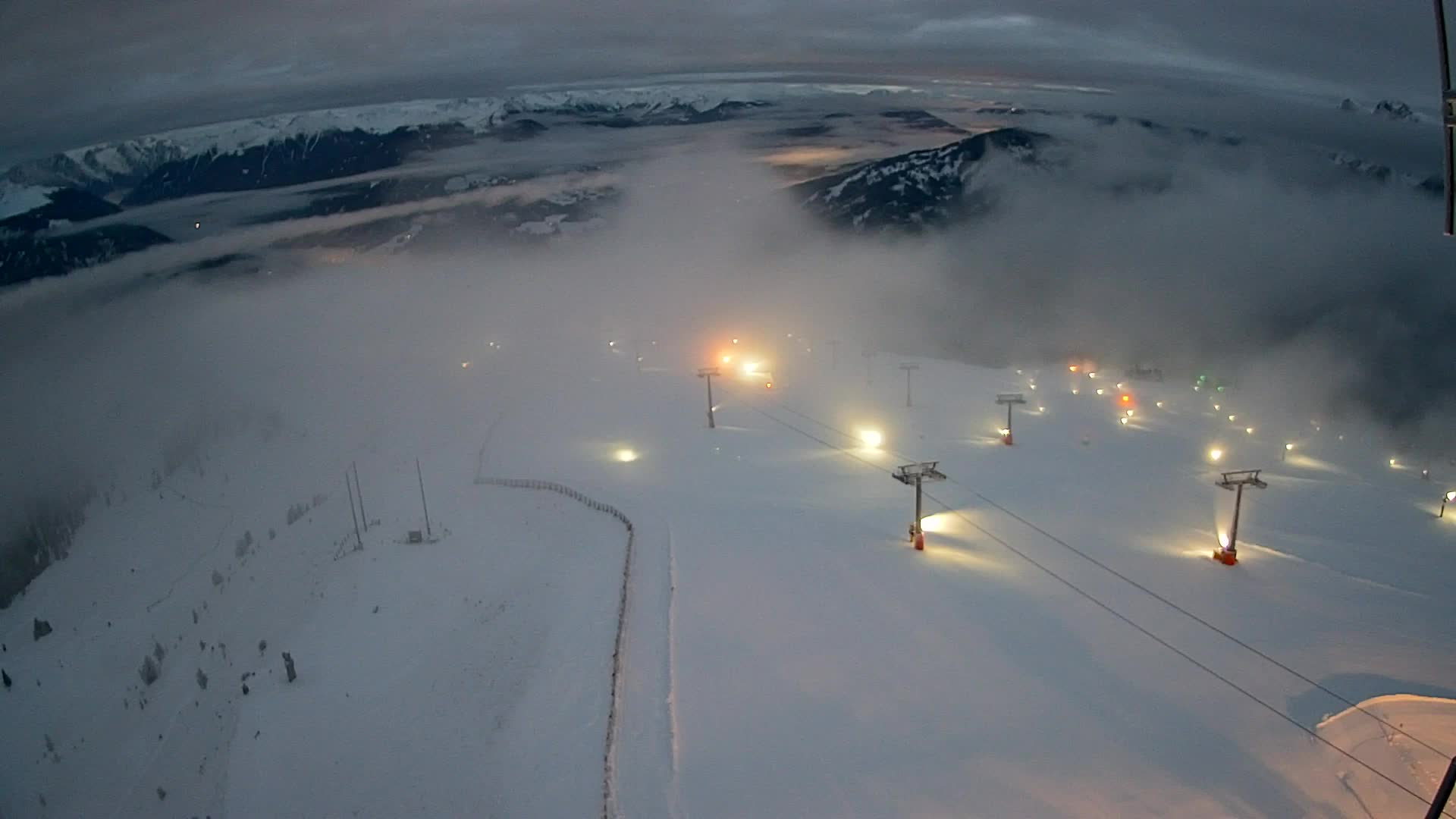 Kronplatz vrh | pogled na Valdaora – Olang