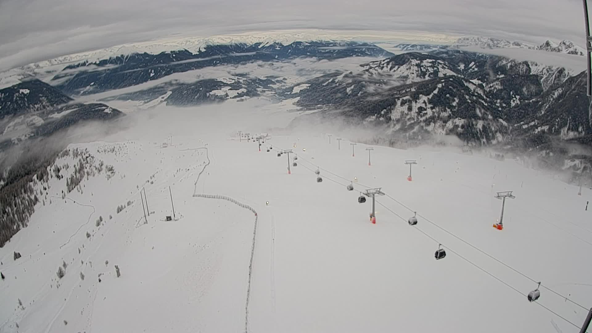 Kronplatz vrh | pogled na Valdaora – Olang