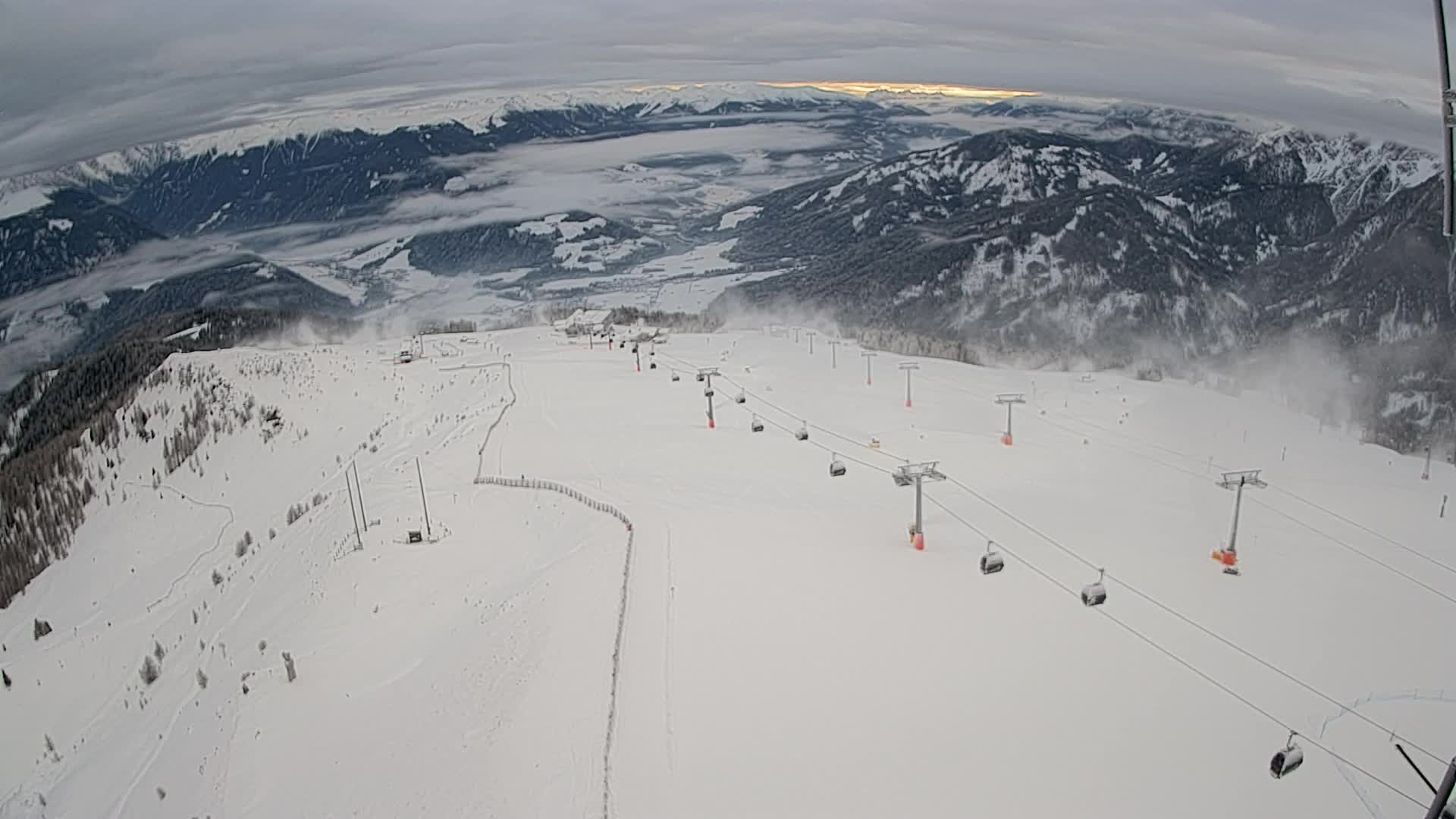 Sommet du Kronplatz | vue sur Valdaora – Olang