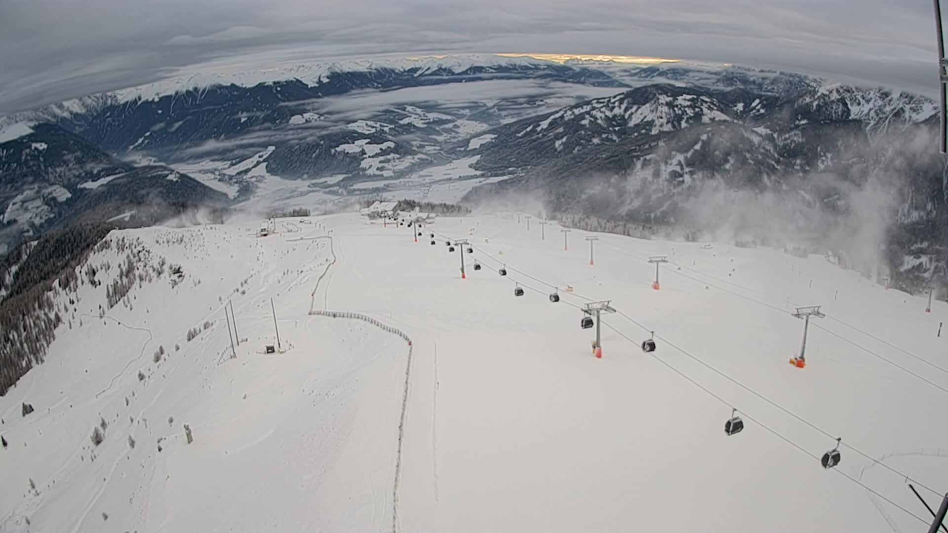 Kronplatz vrh | pogled na Valdaora – Olang