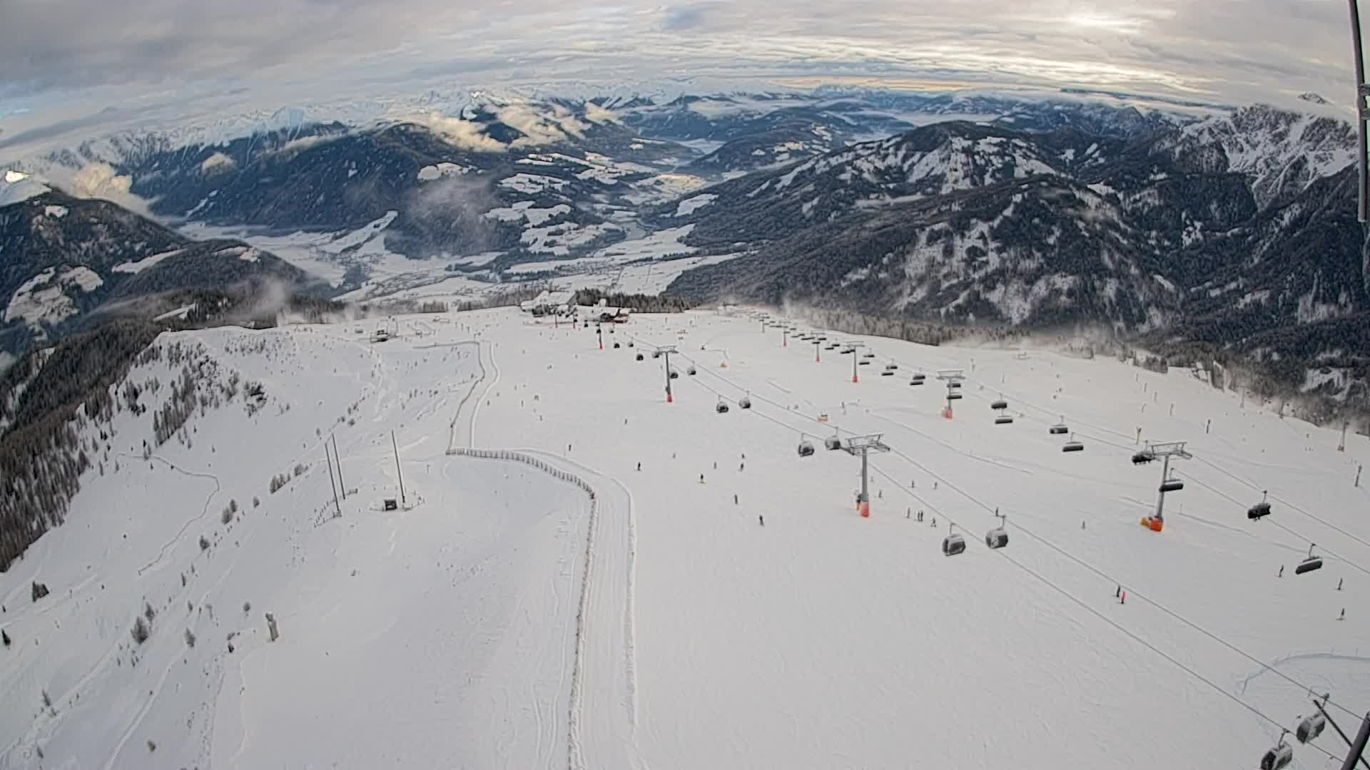 Kronplatz vrh | pogled na Valdaora – Olang