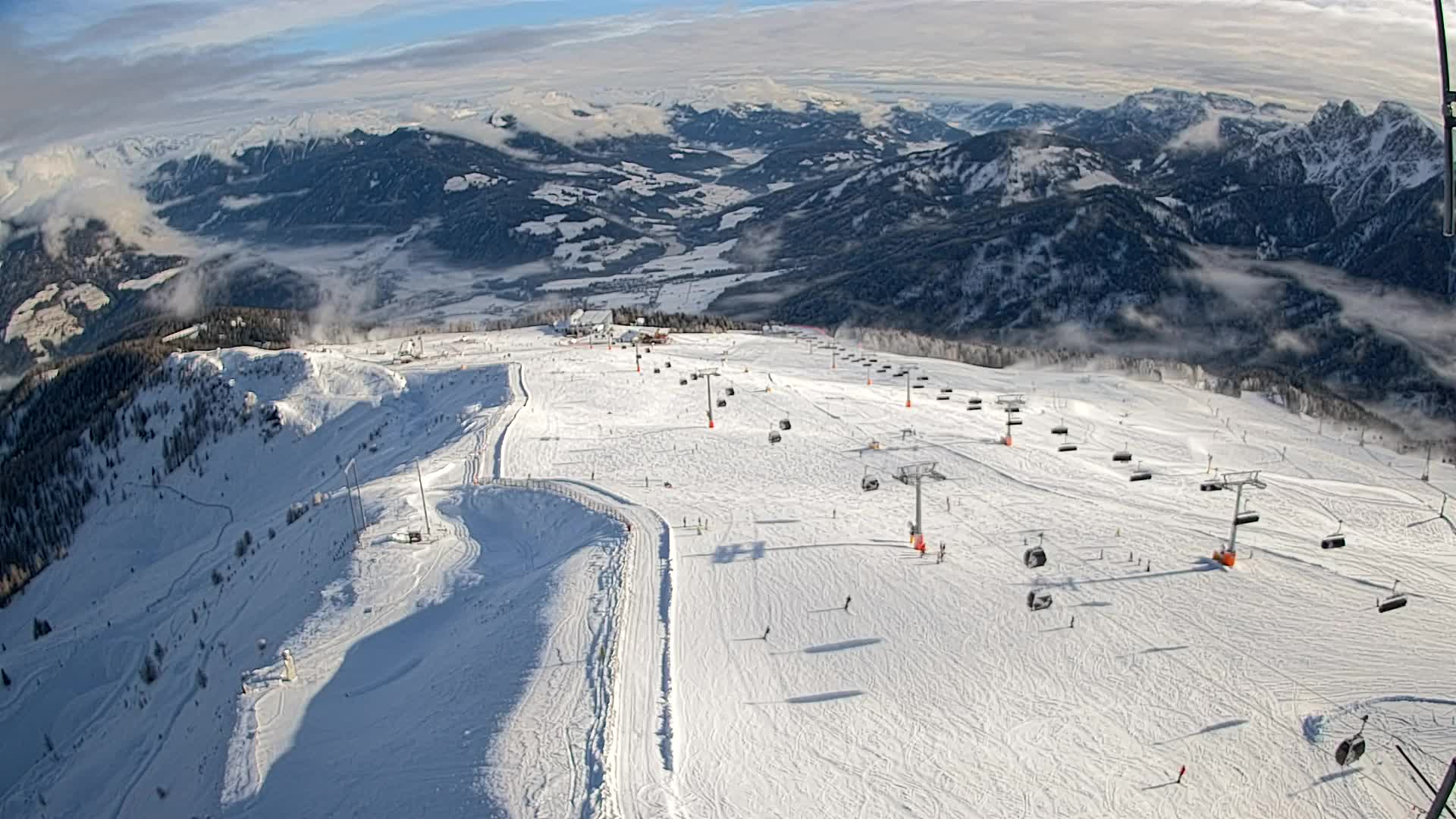 Kronplatz vrh | pogled na Valdaoro – Olang