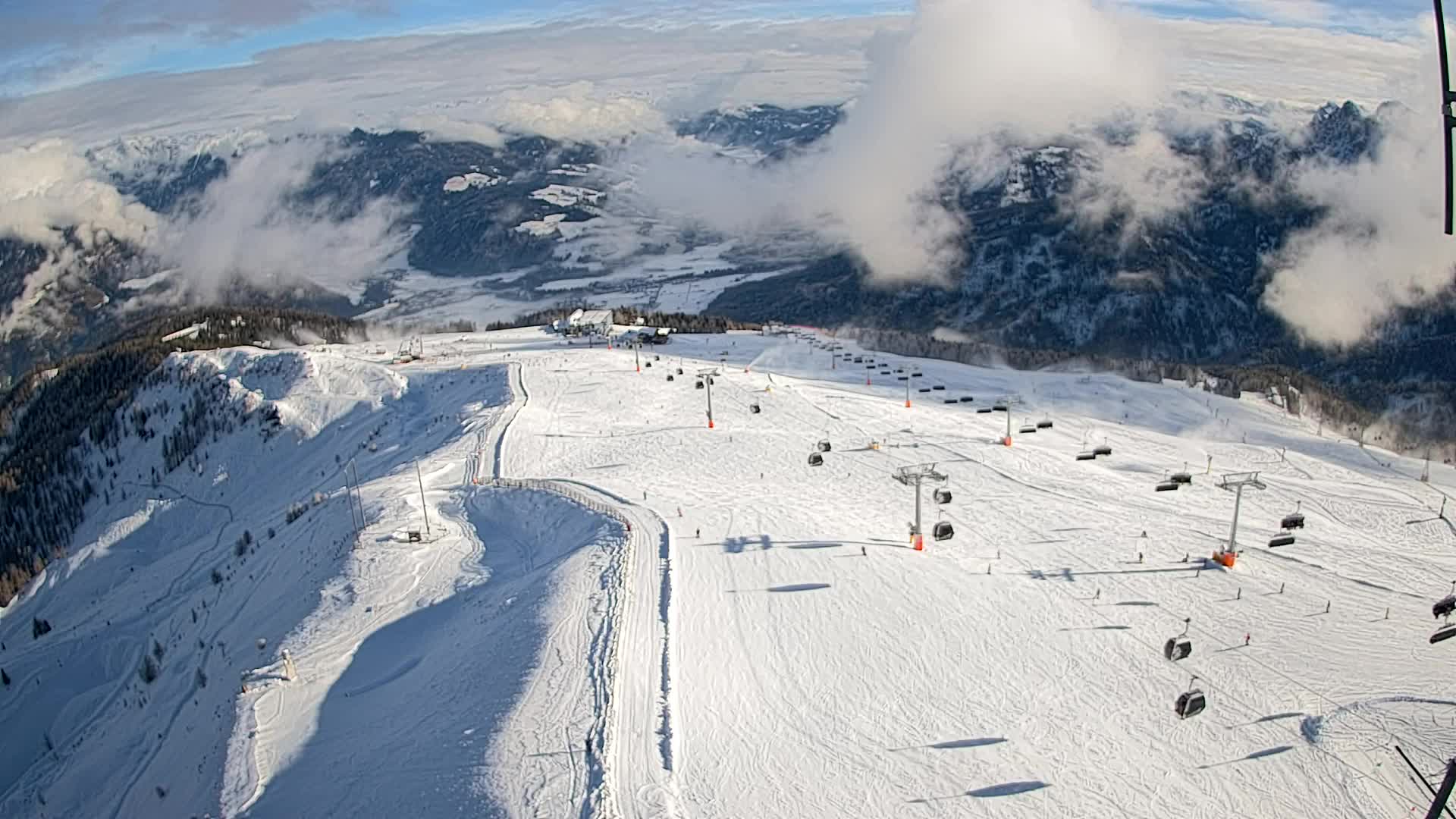 Kronplatz vrh | pogled na Valdaoro – Olang
