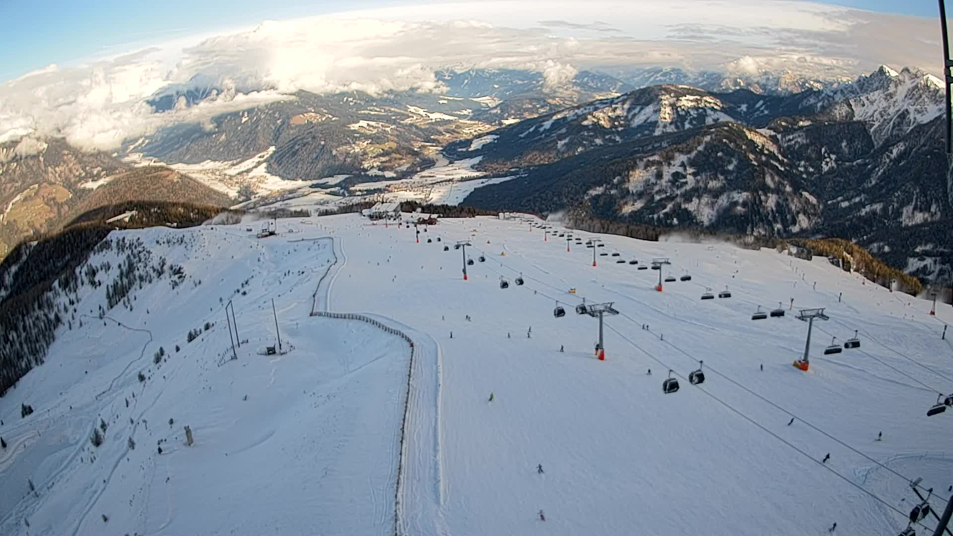 Kronplatz vrh | pogled na Valdaoro – Olang